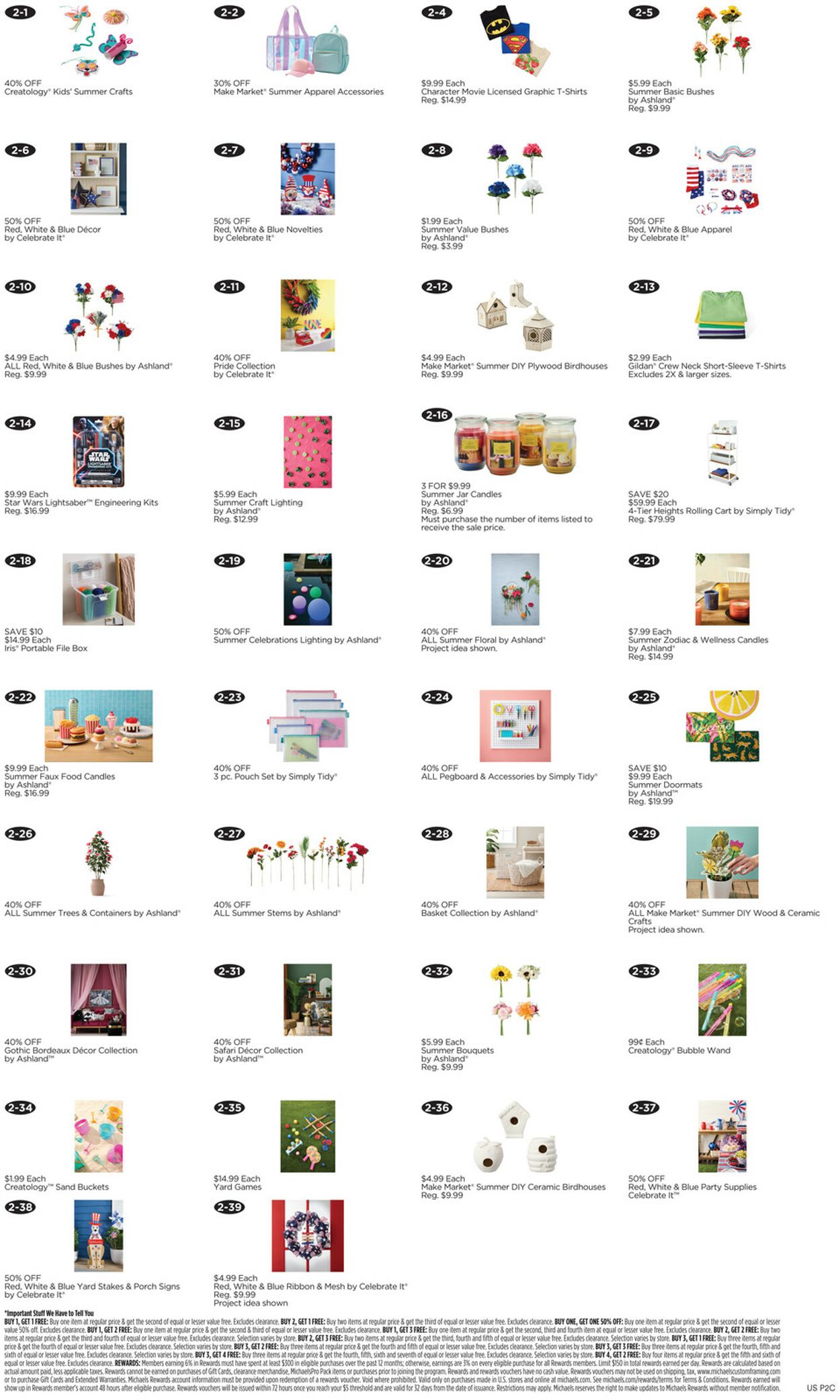 Catalogue Michaels from 05/25/2025
