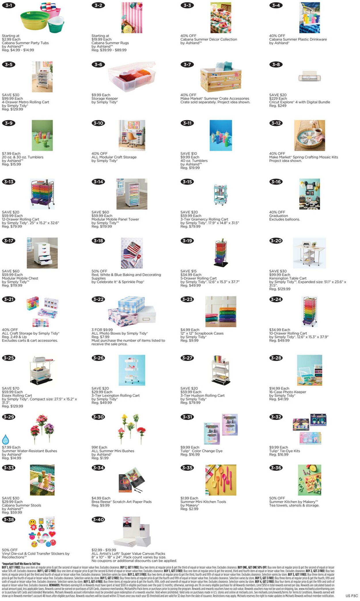 Catalogue Michaels from 05/25/2025