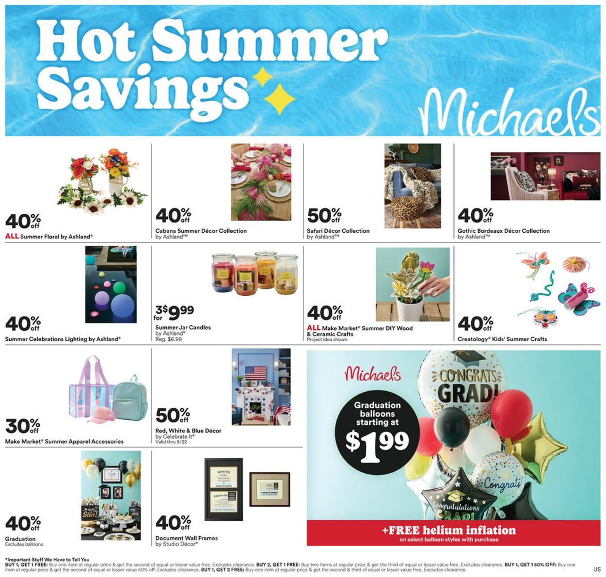 Catalogue Michaels from 05/25/2025