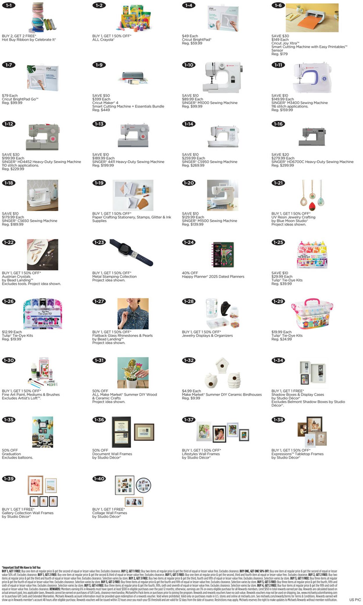 Catalogue Michaels from 06/01/2025