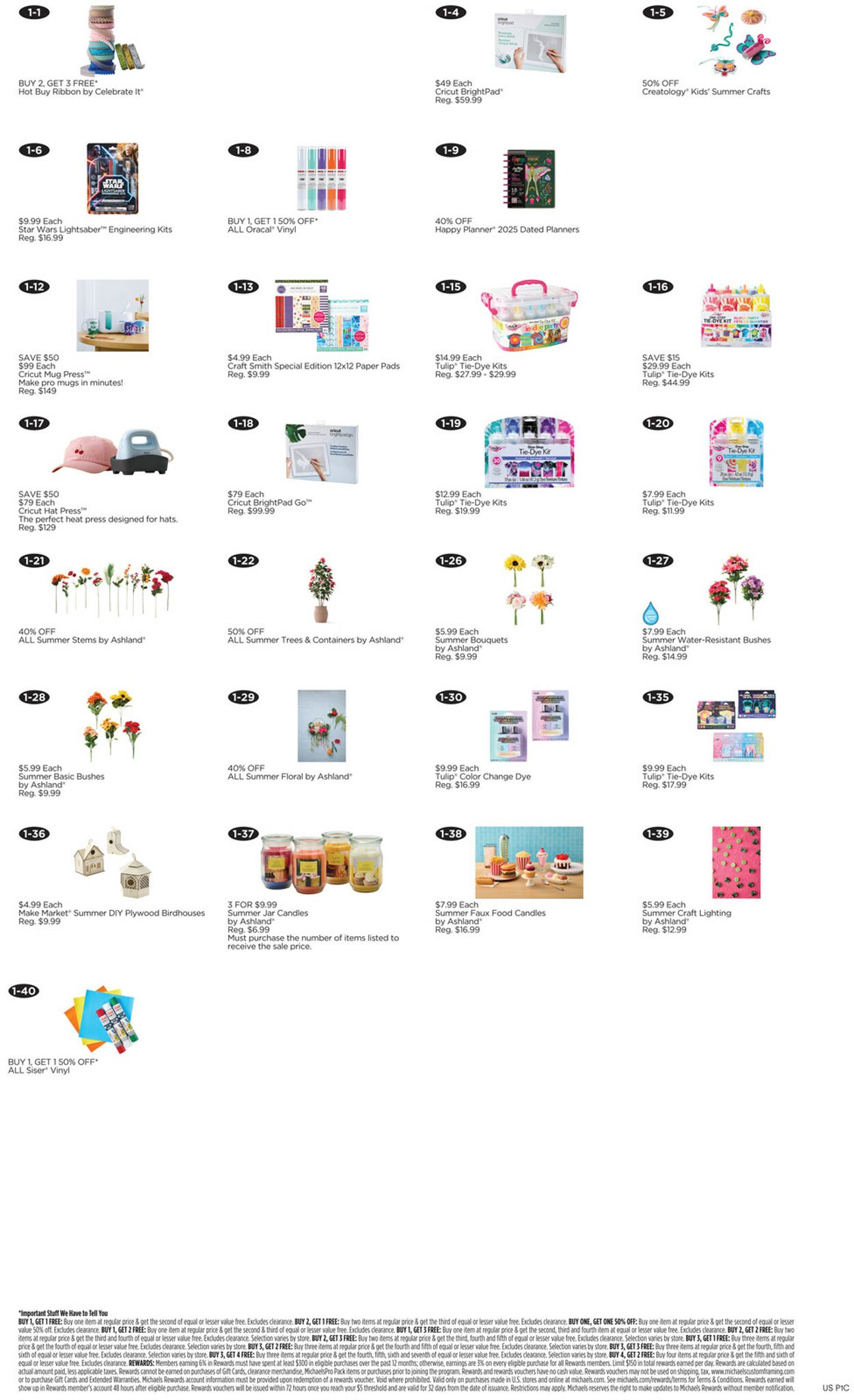 Catalogue Michaels from 06/16/2025