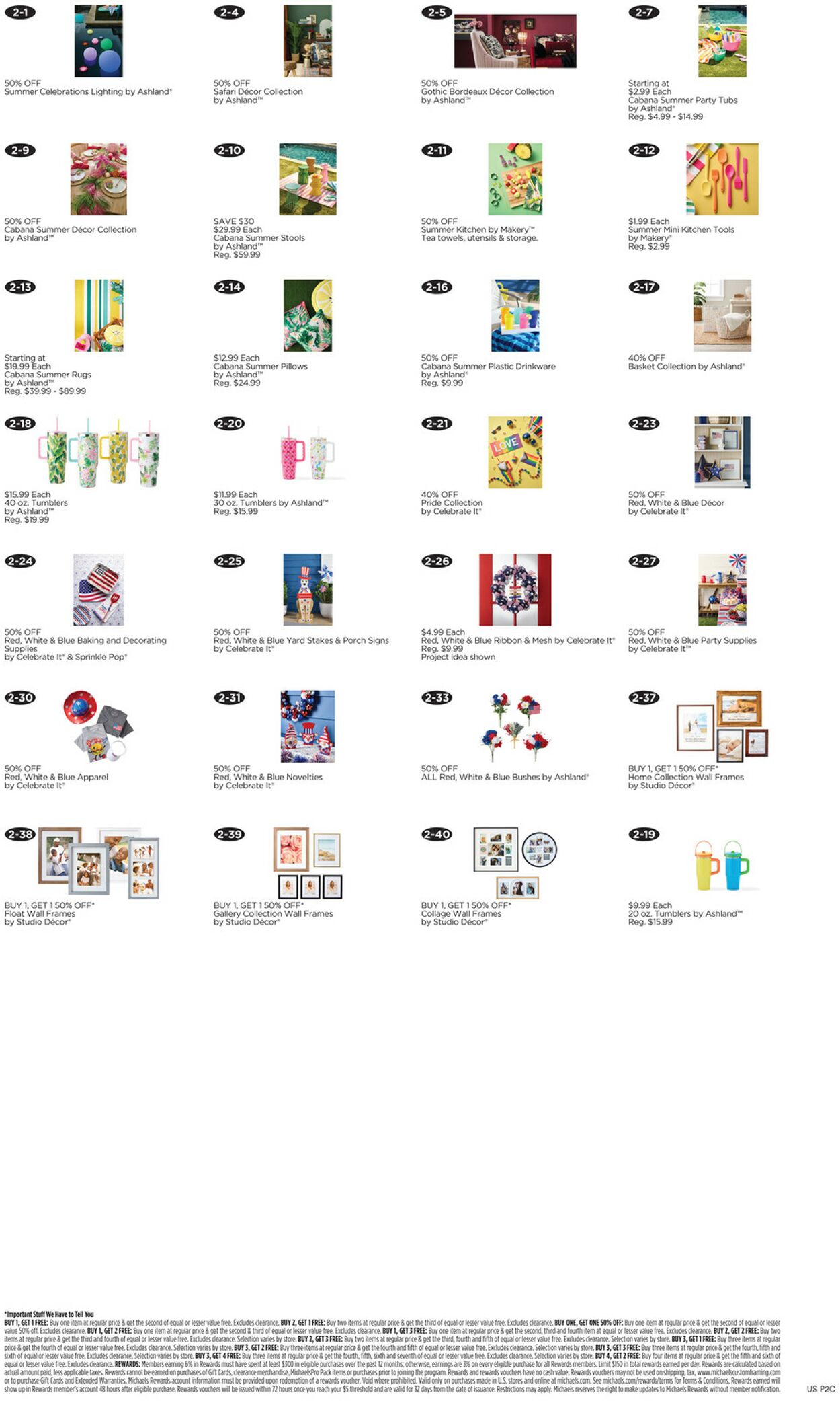 Catalogue Michaels from 06/16/2025