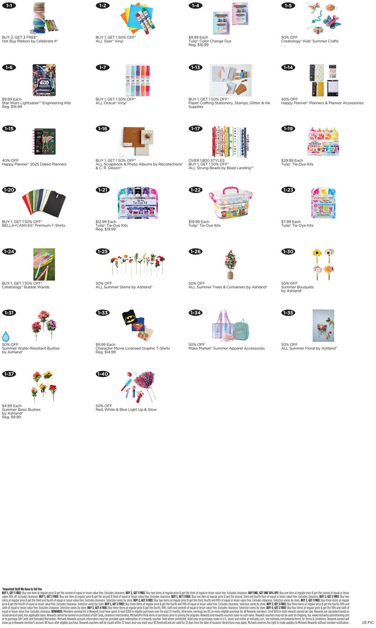 Catalogue Michaels from 06/22/2025