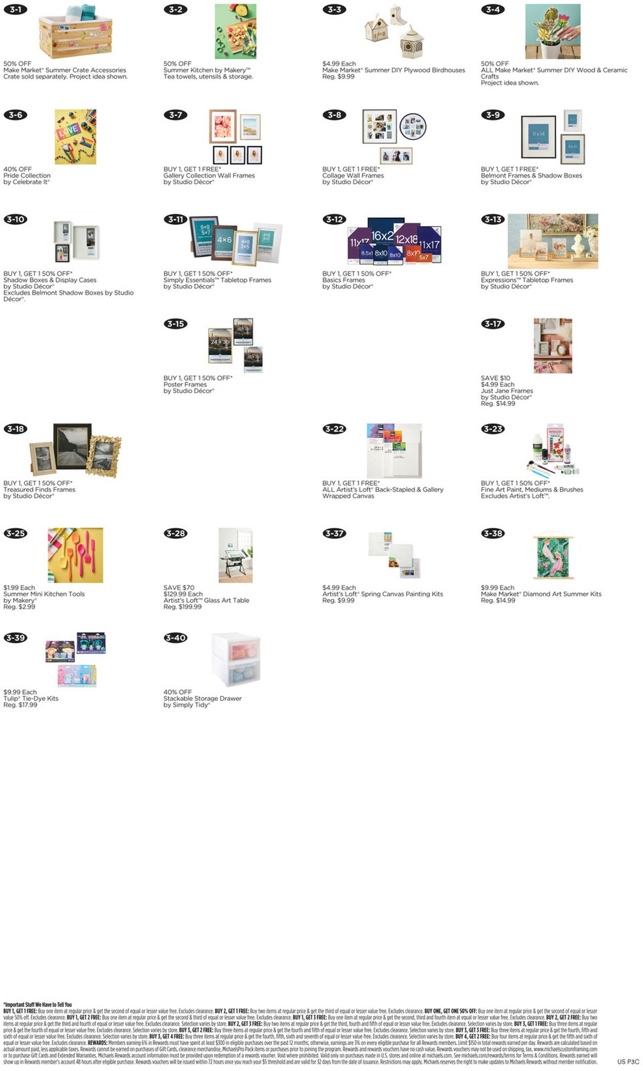 Catalogue Michaels from 06/22/2025