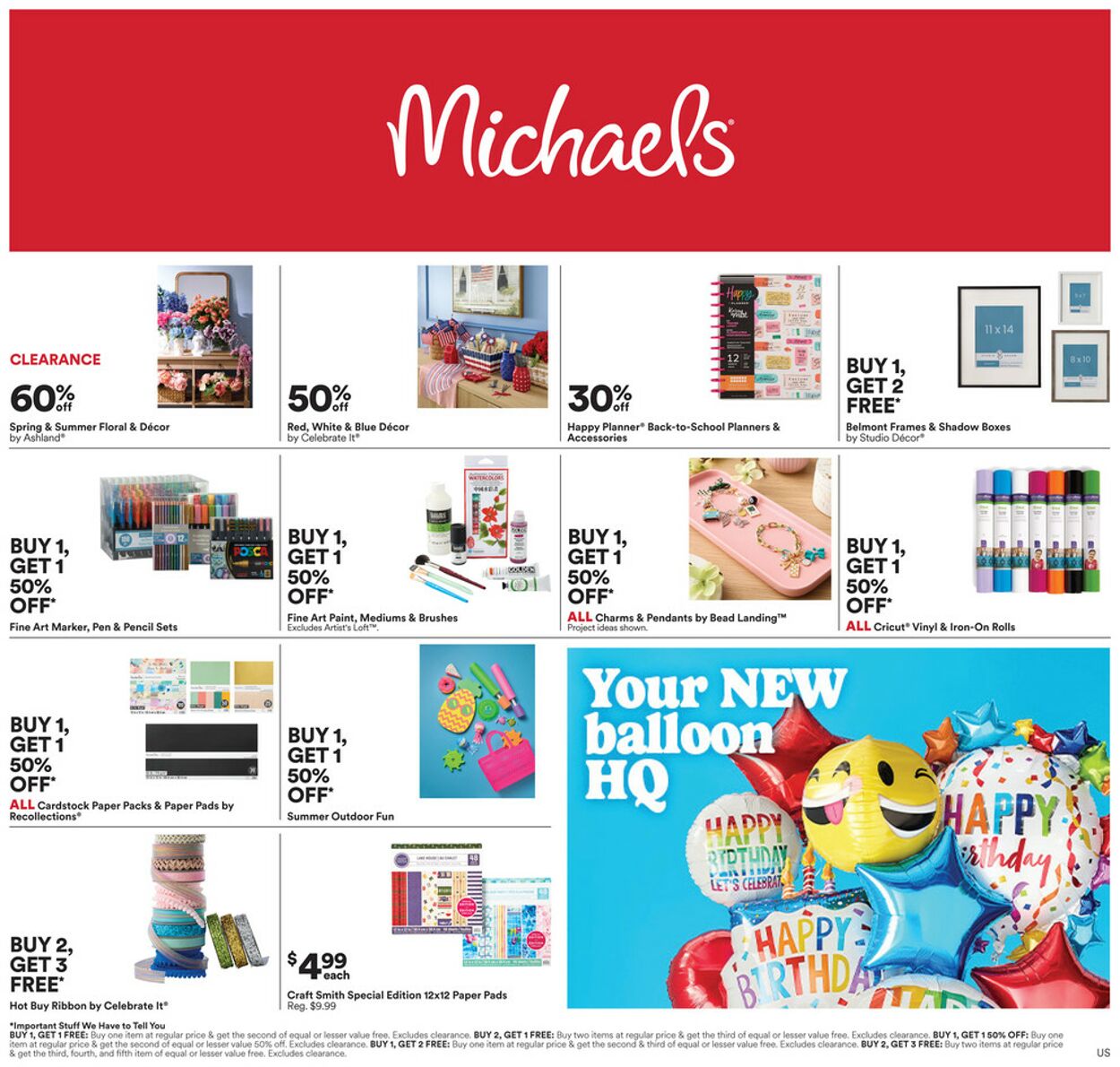Catalogue Michaels from 06/29/2025