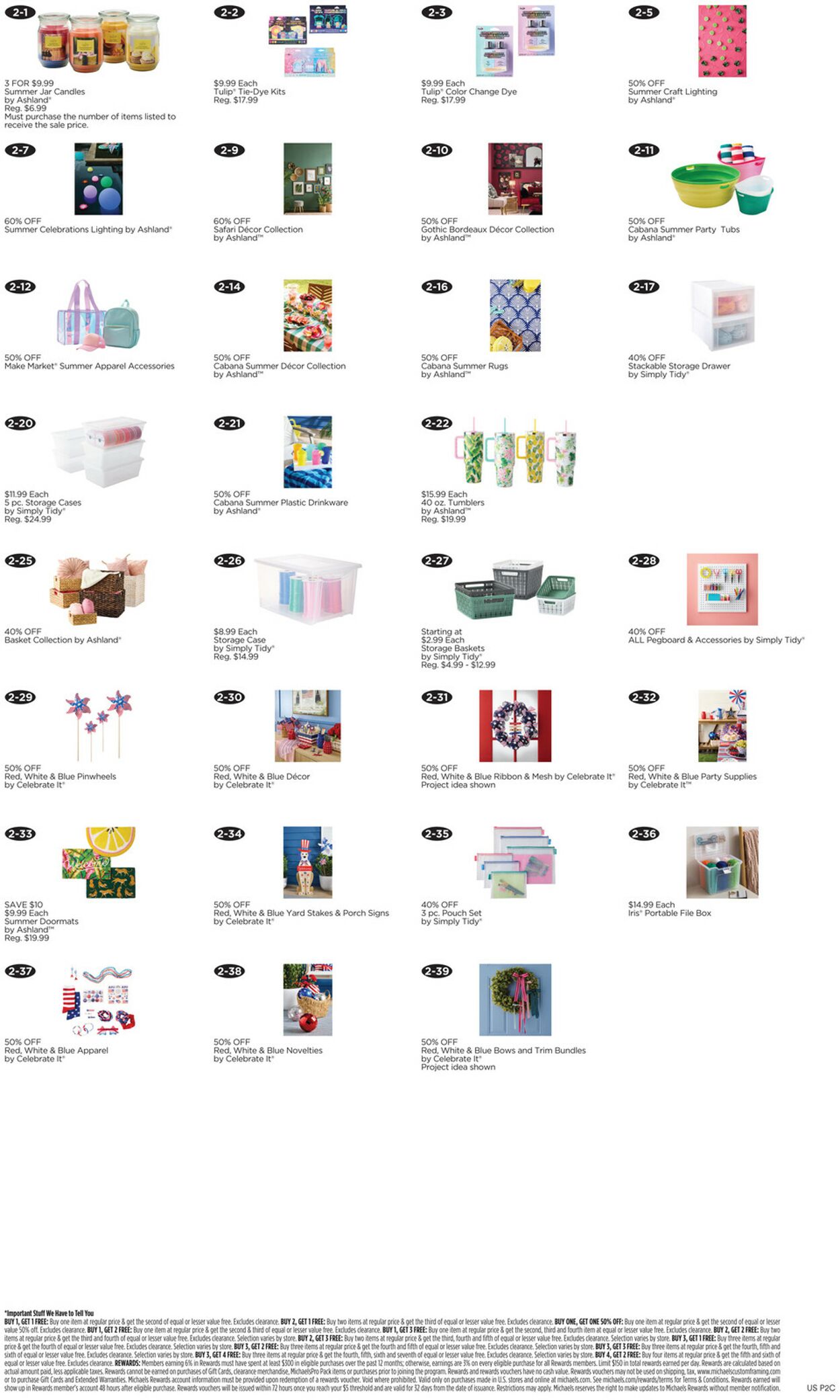 Catalogue Michaels from 06/29/2025