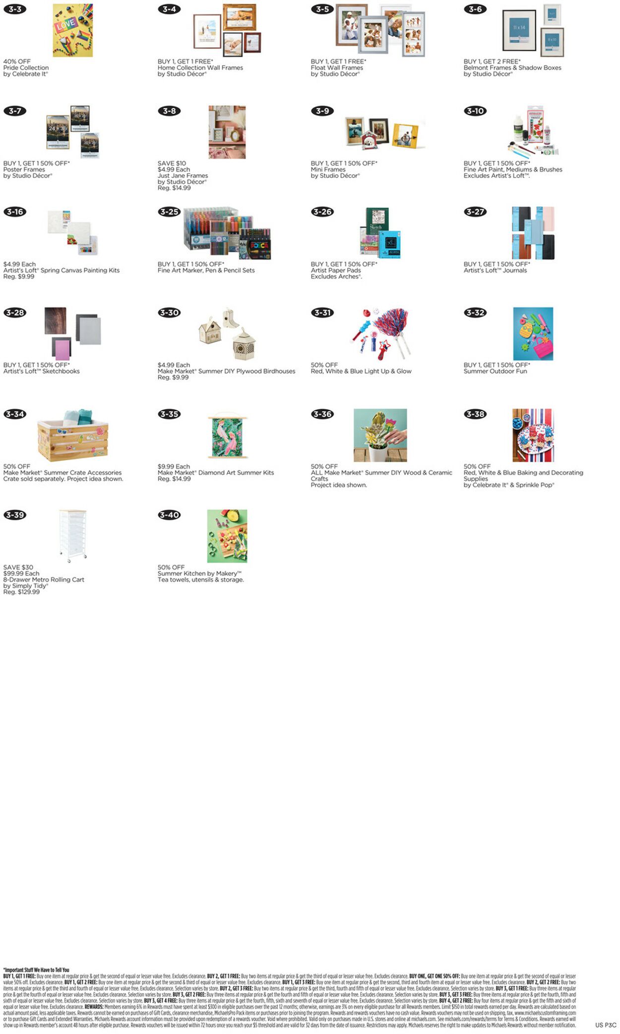 Catalogue Michaels from 06/29/2025