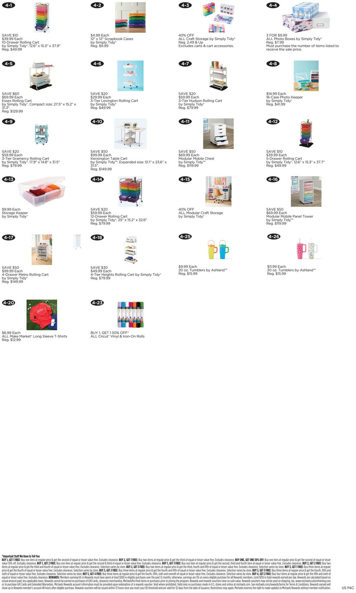 Catalogue Michaels from 06/29/2025