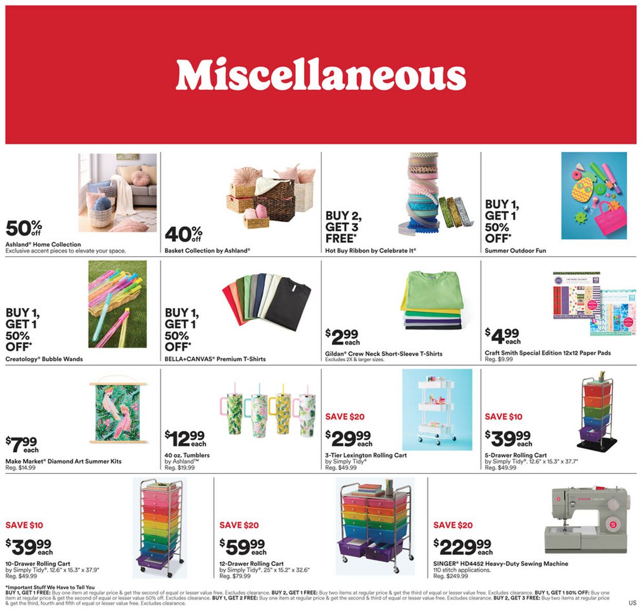 Catalogue Michaels from 07/06/2025