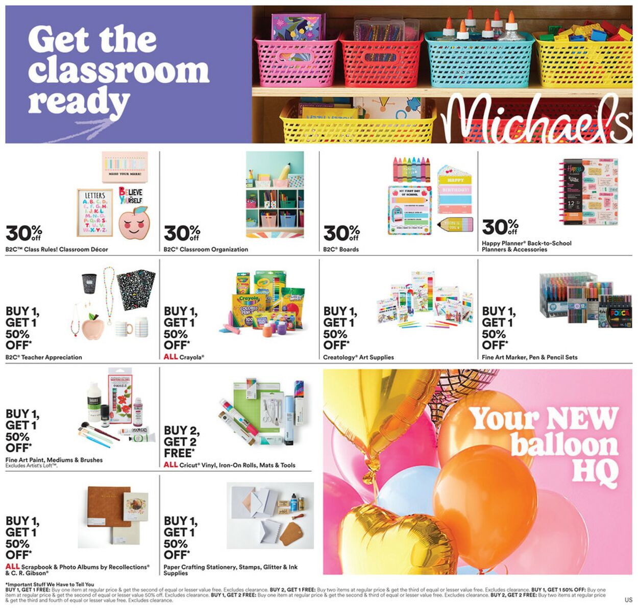 Catalogue Michaels from 07/13/2025