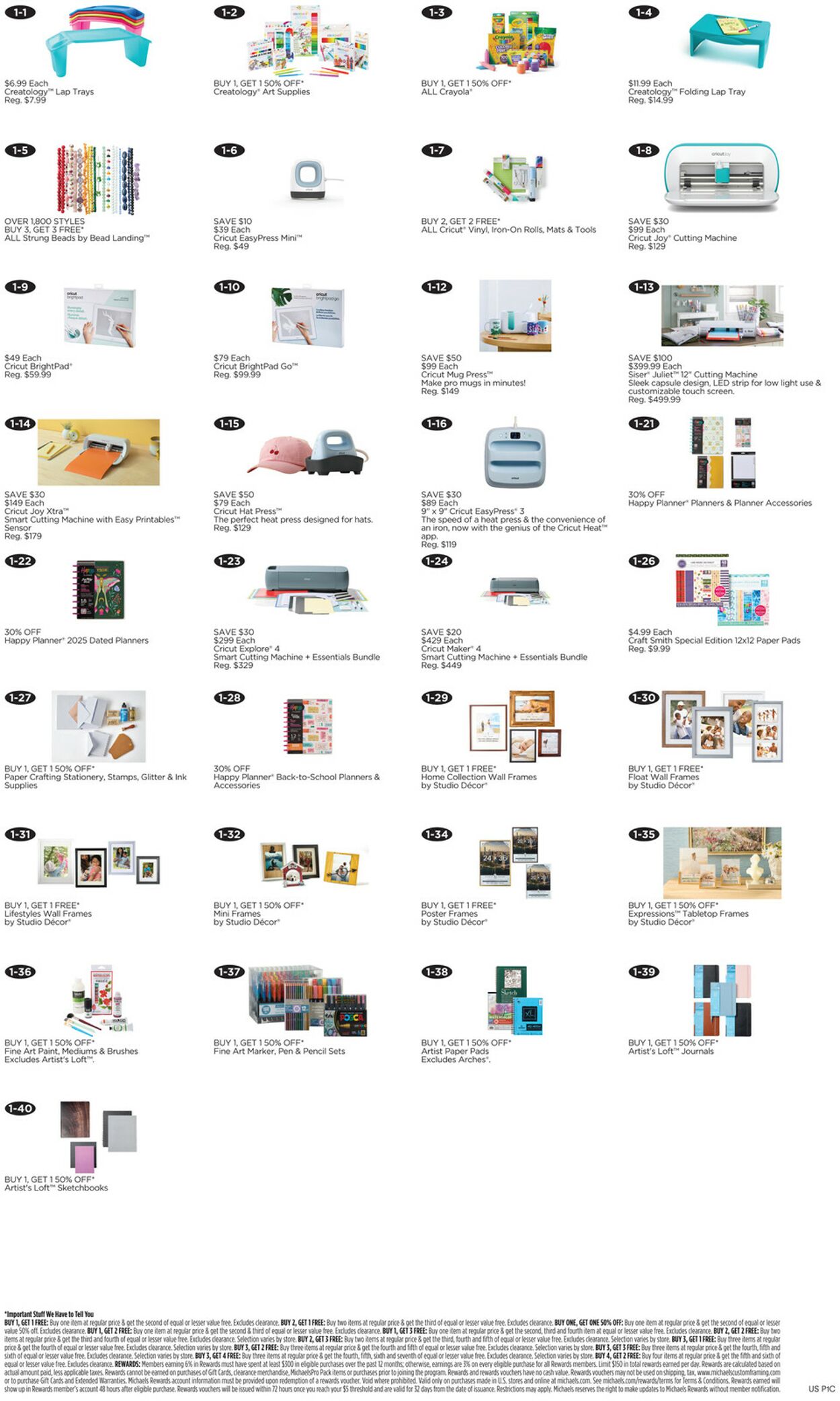 Catalogue Michaels from 07/13/2025