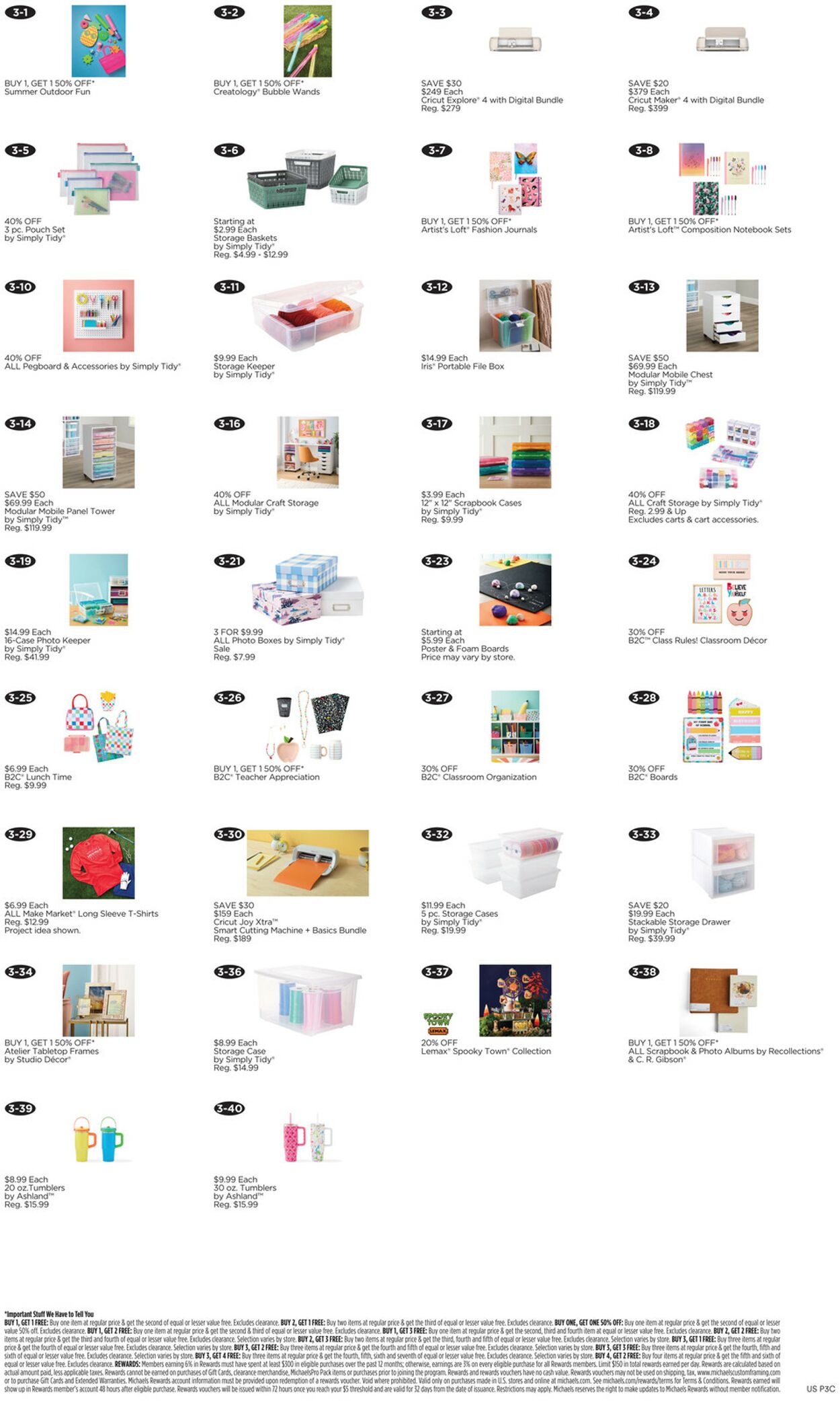 Catalogue Michaels from 07/13/2025