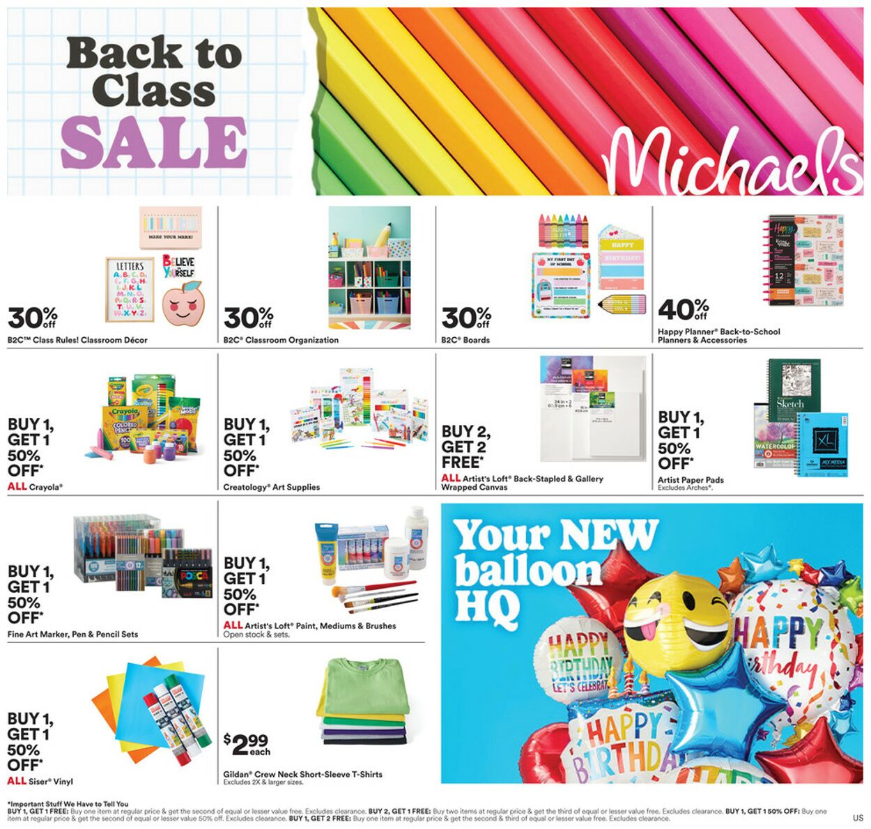 Catalogue Michaels from 07/20/2025