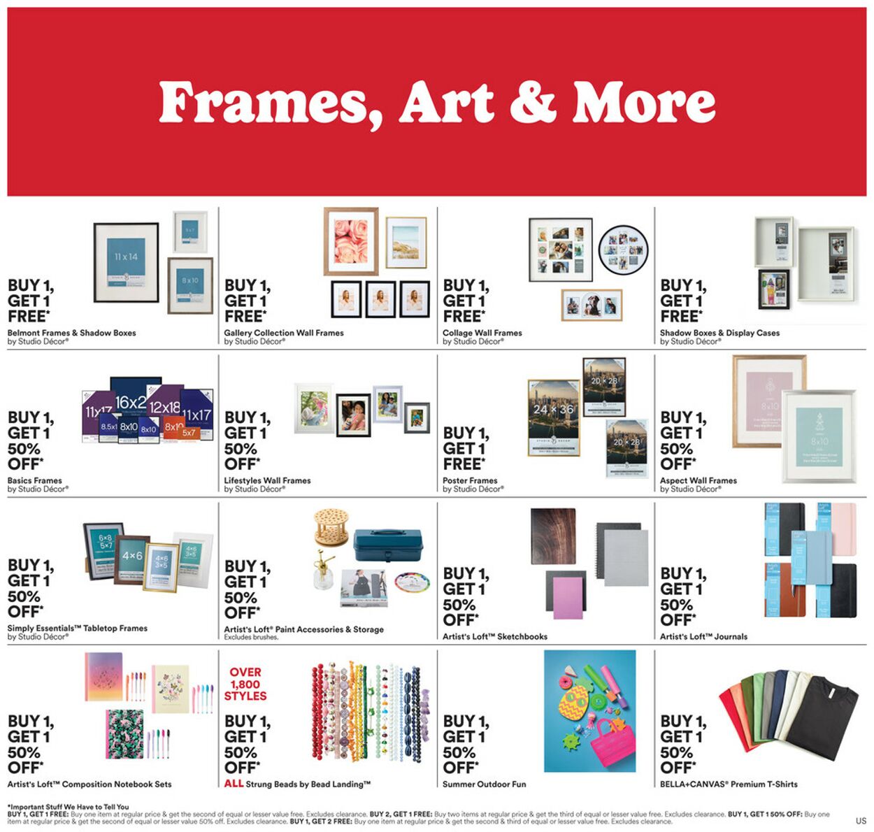 Catalogue Michaels from 07/20/2025