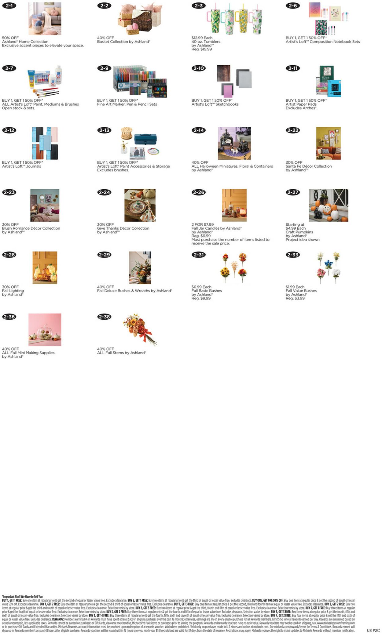 Catalogue Michaels from 07/20/2025