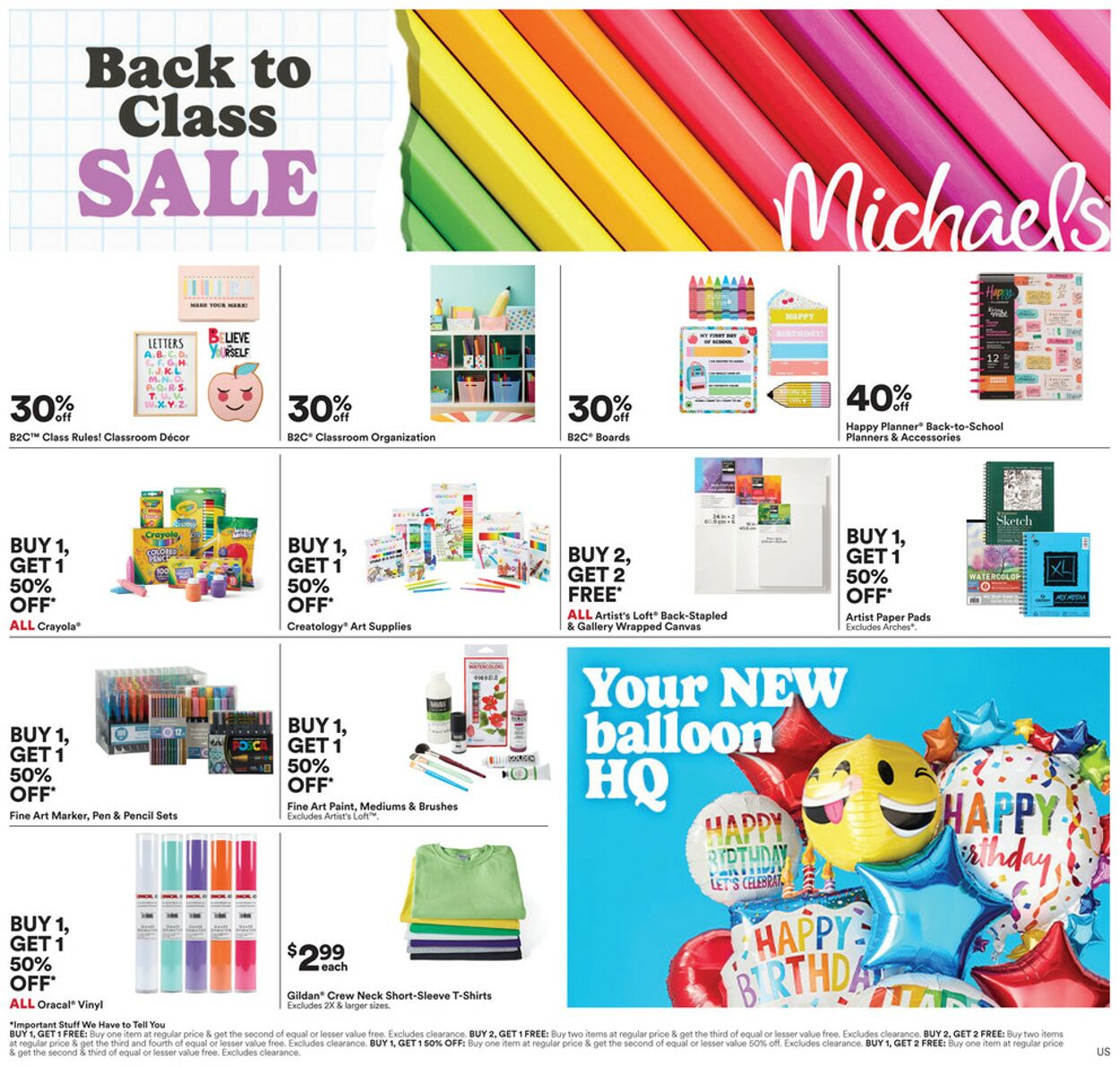 Catalogue Michaels from 07/27/2025