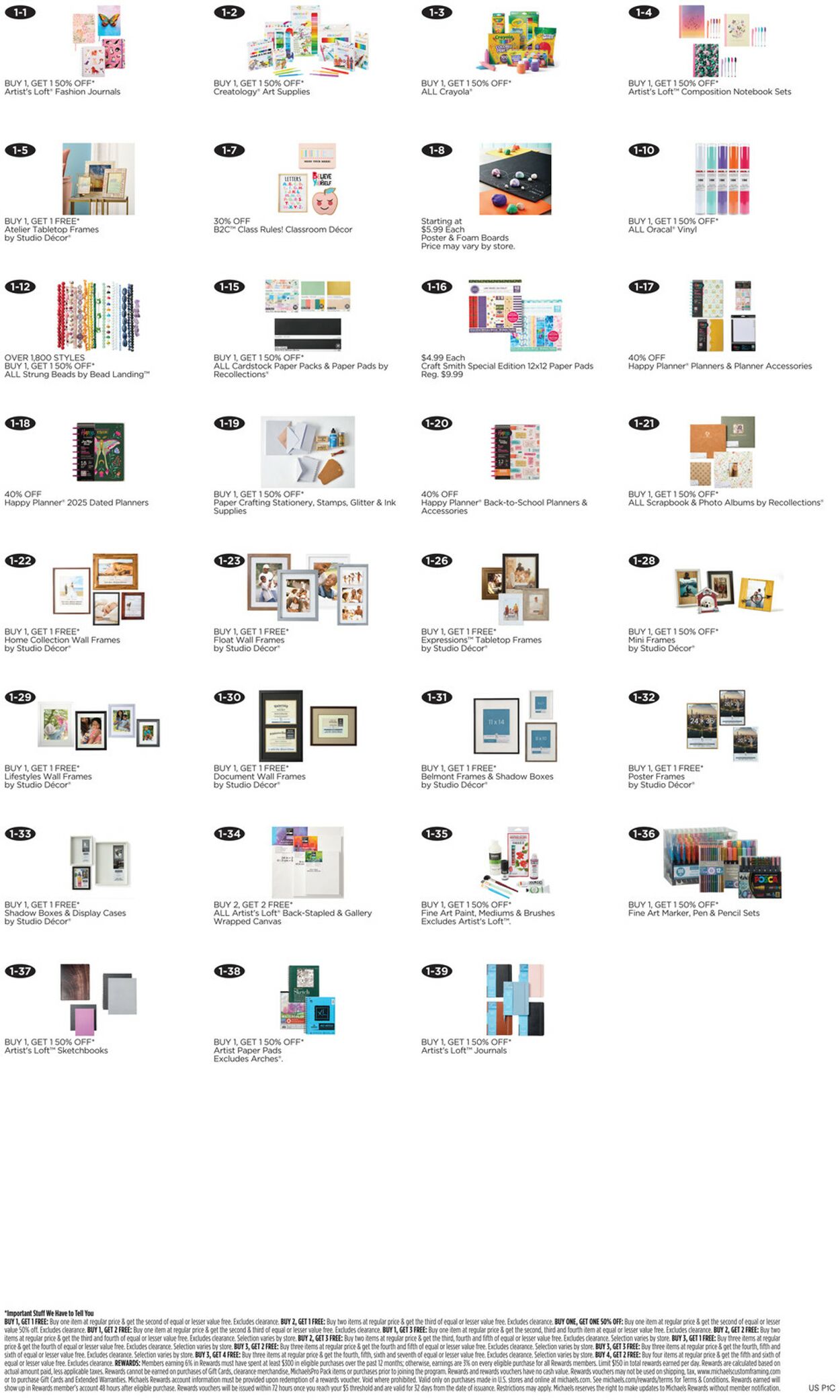 Catalogue Michaels from 07/27/2025