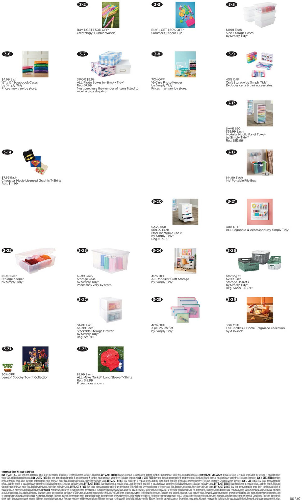 Catalogue Michaels from 07/27/2025