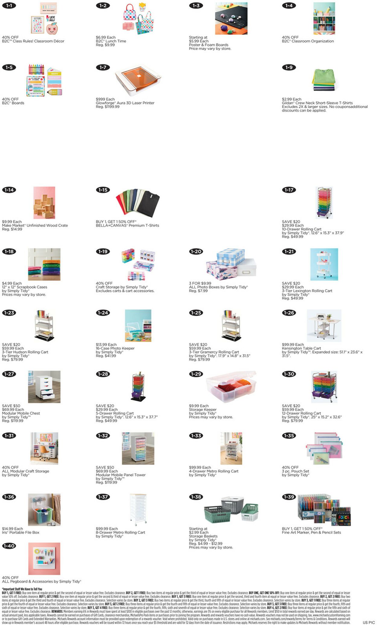 Catalogue Michaels from 08/03/2025