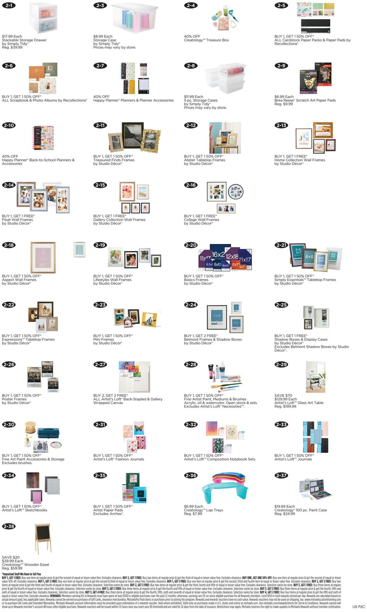Catalogue Michaels from 08/03/2025