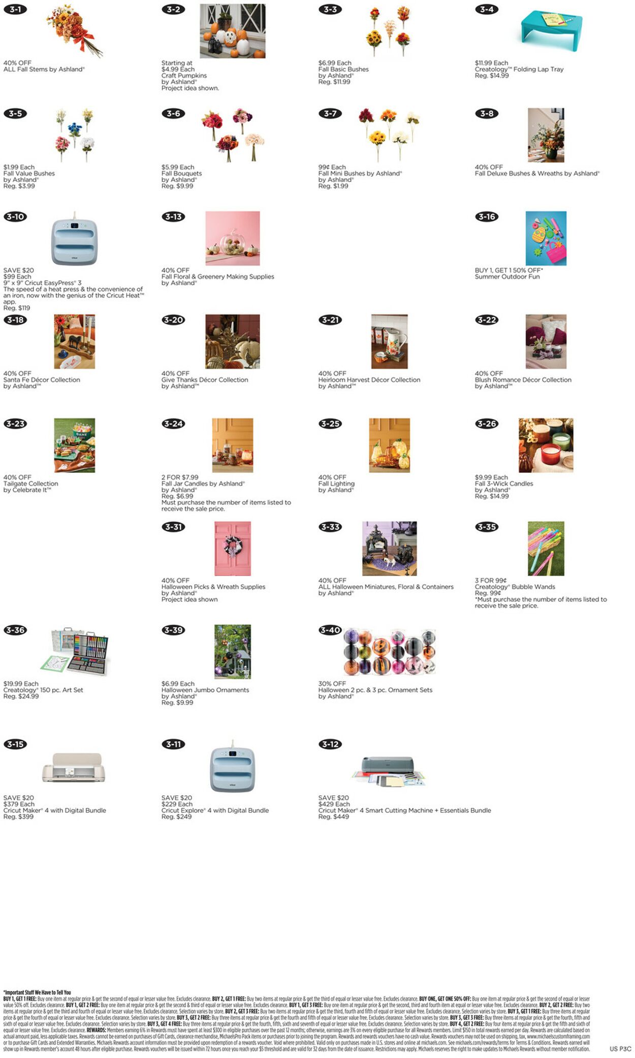 Catalogue Michaels from 08/03/2025