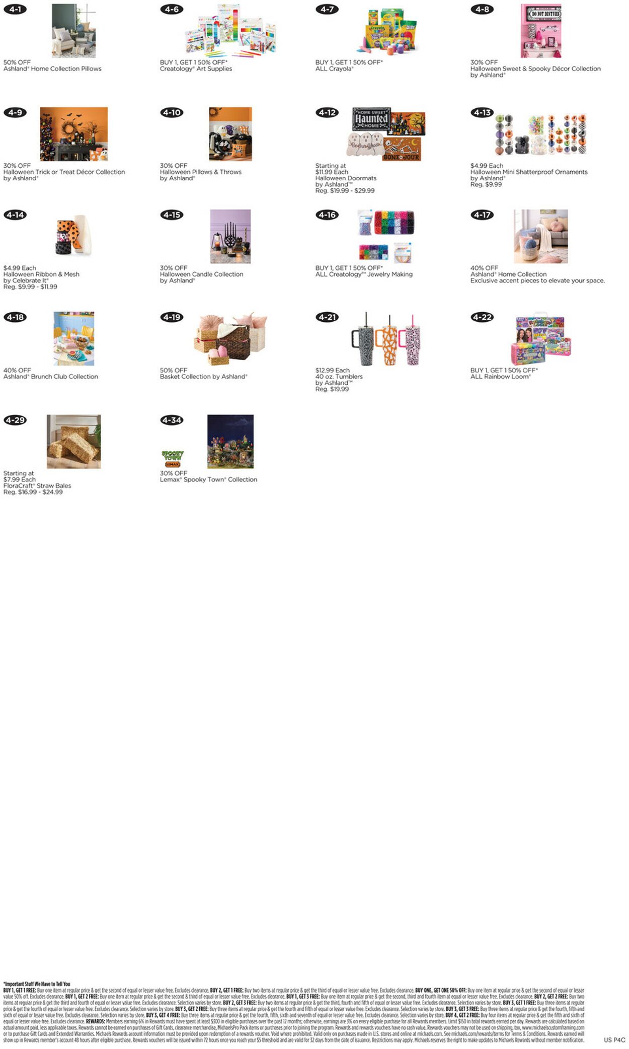 Catalogue Michaels from 08/03/2025