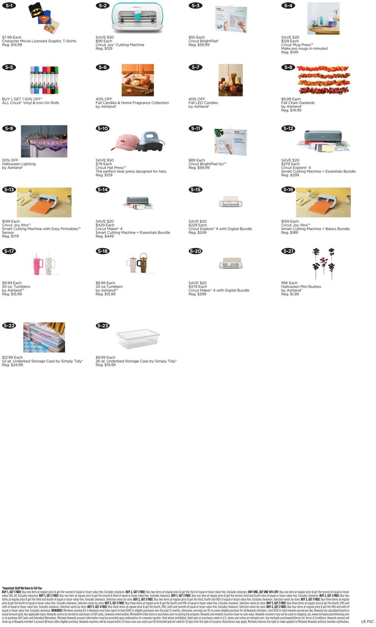 Catalogue Michaels from 08/03/2025