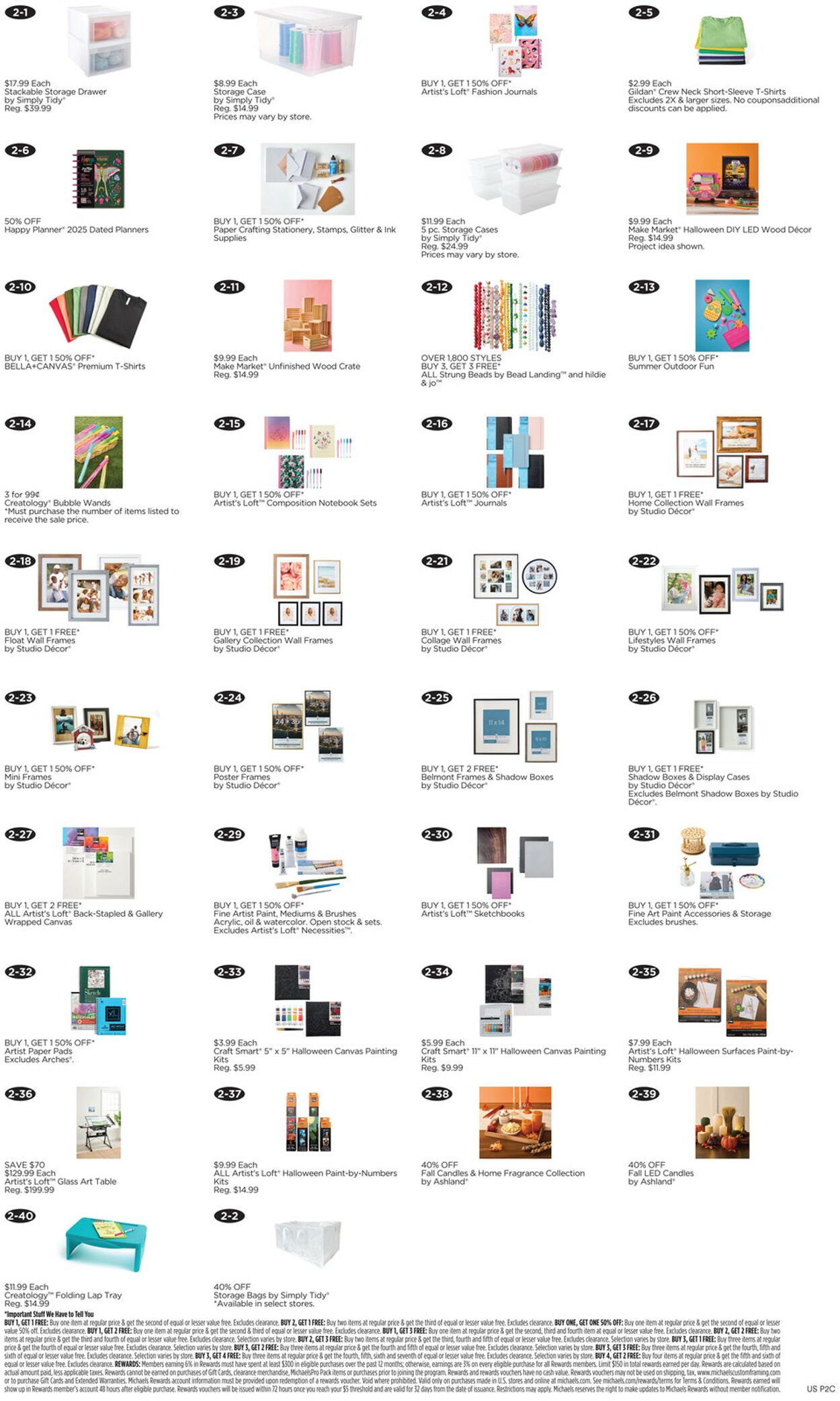 Catalogue Michaels from 08/10/2025