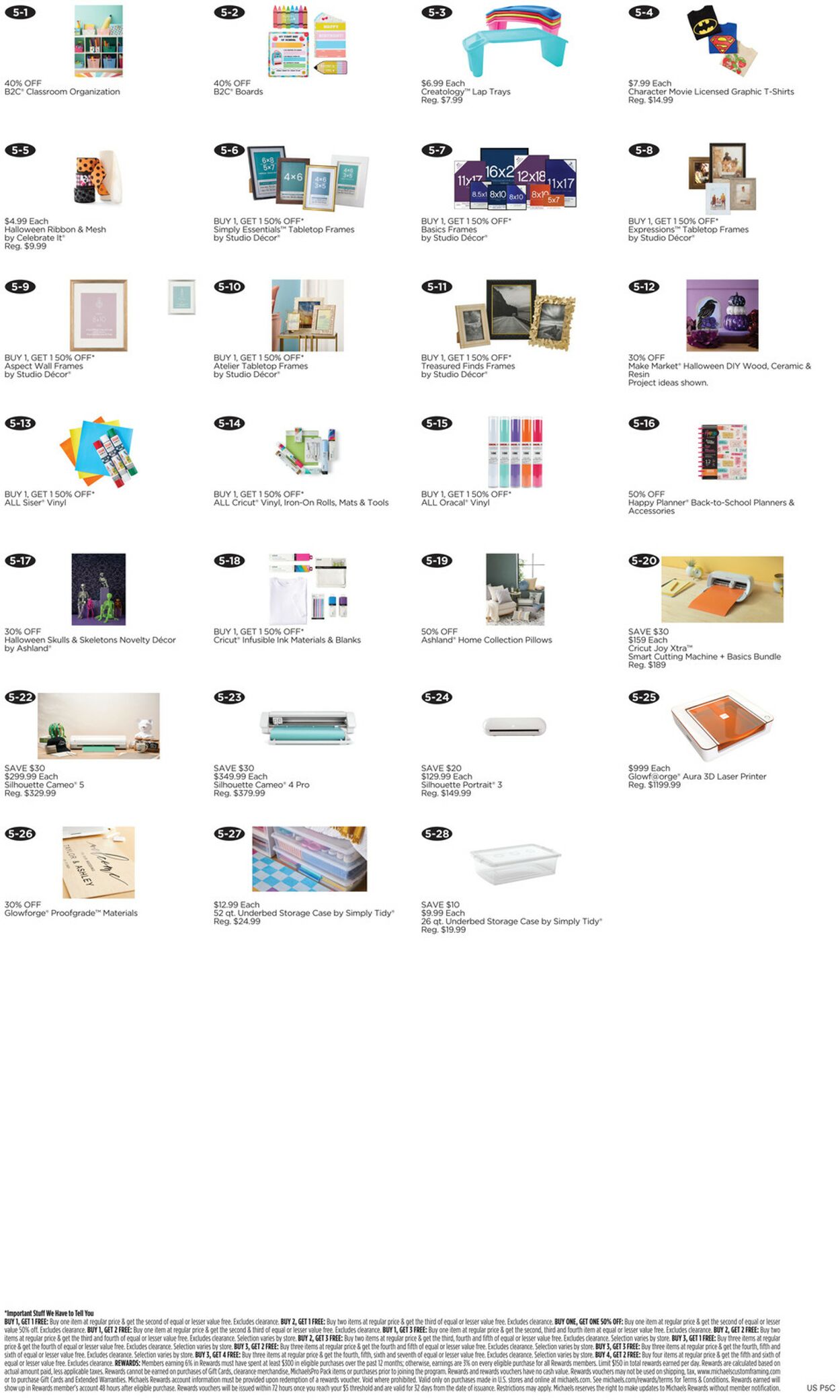 Catalogue Michaels from 08/10/2025