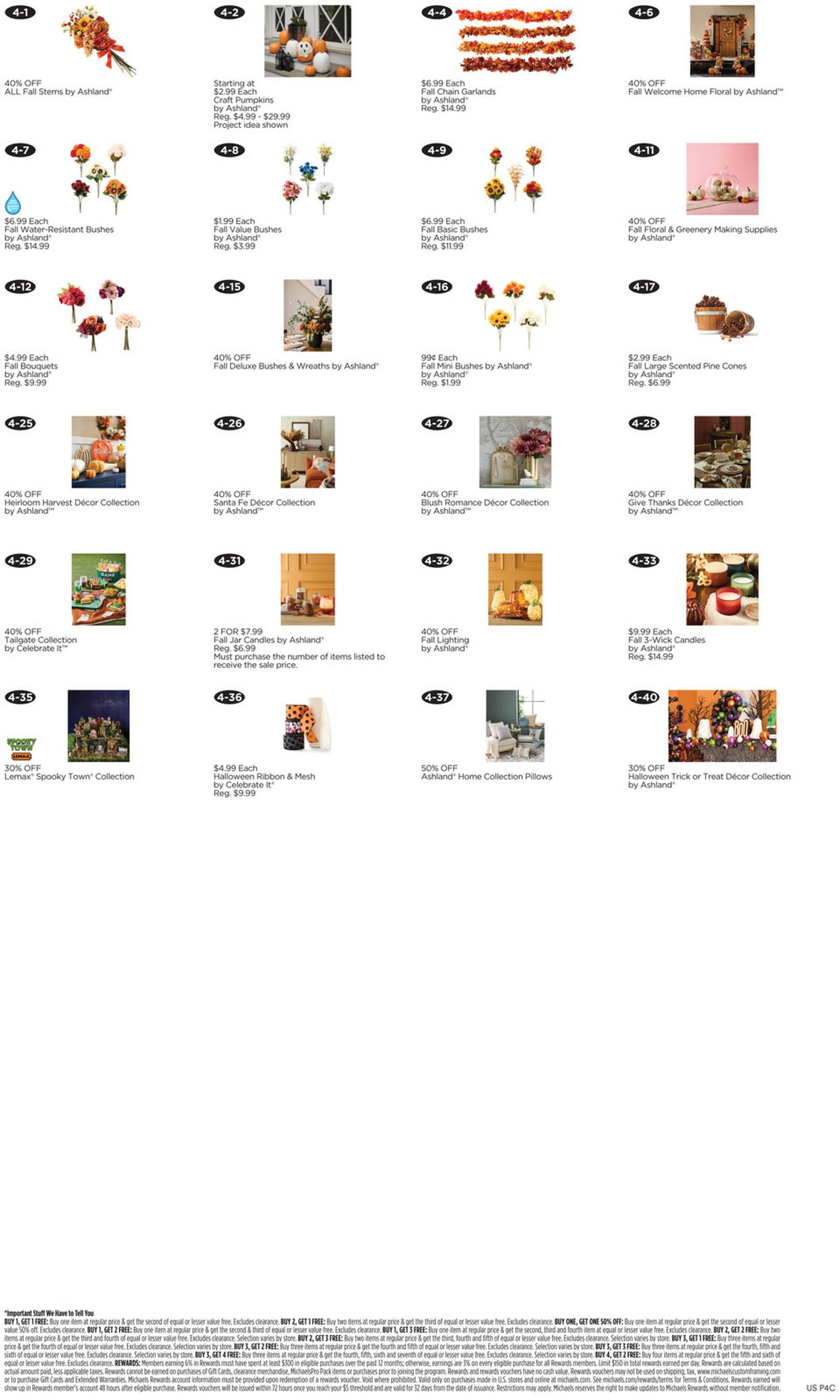 Catalogue Michaels from 08/17/2025