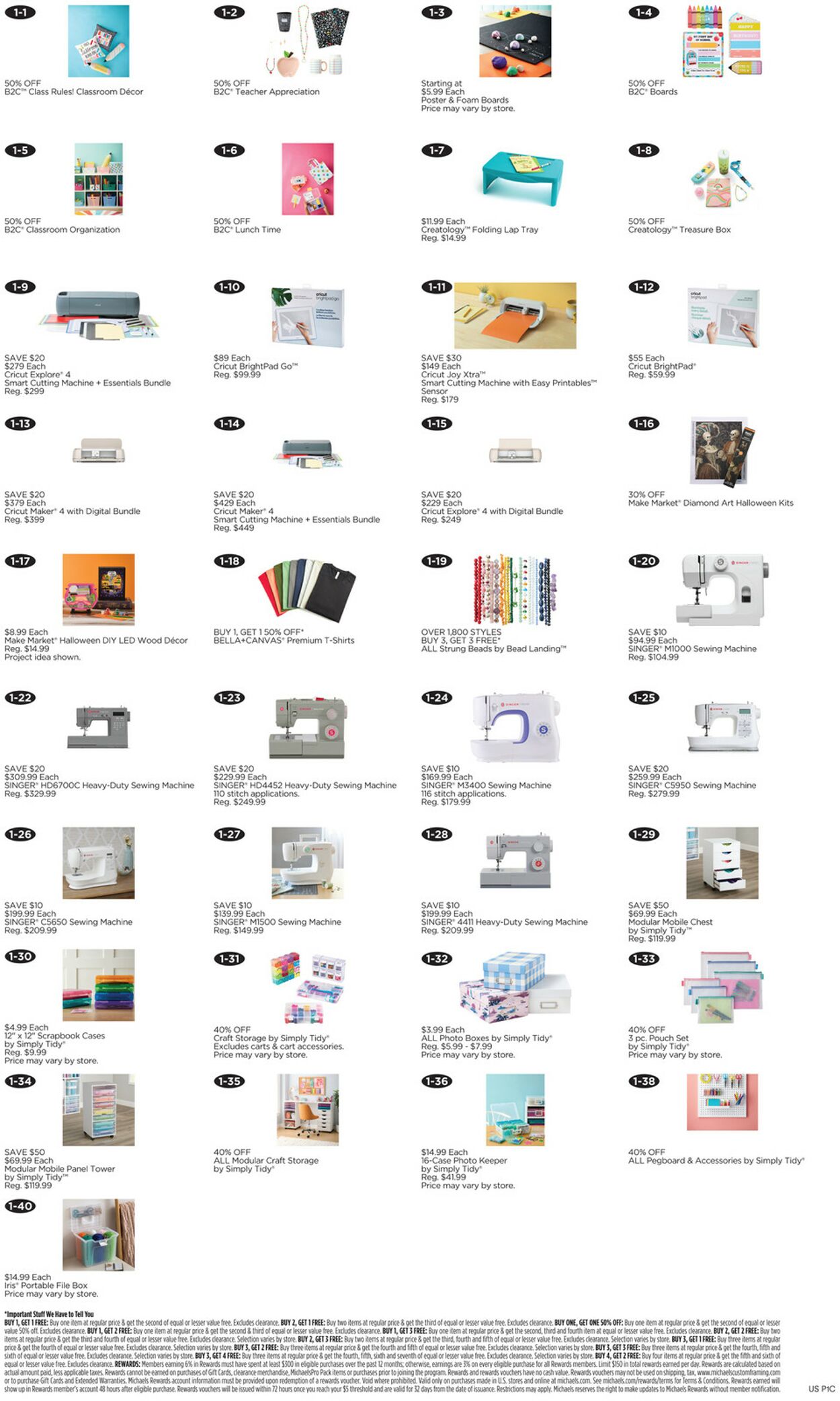 Catalogue Michaels from 08/24/2025