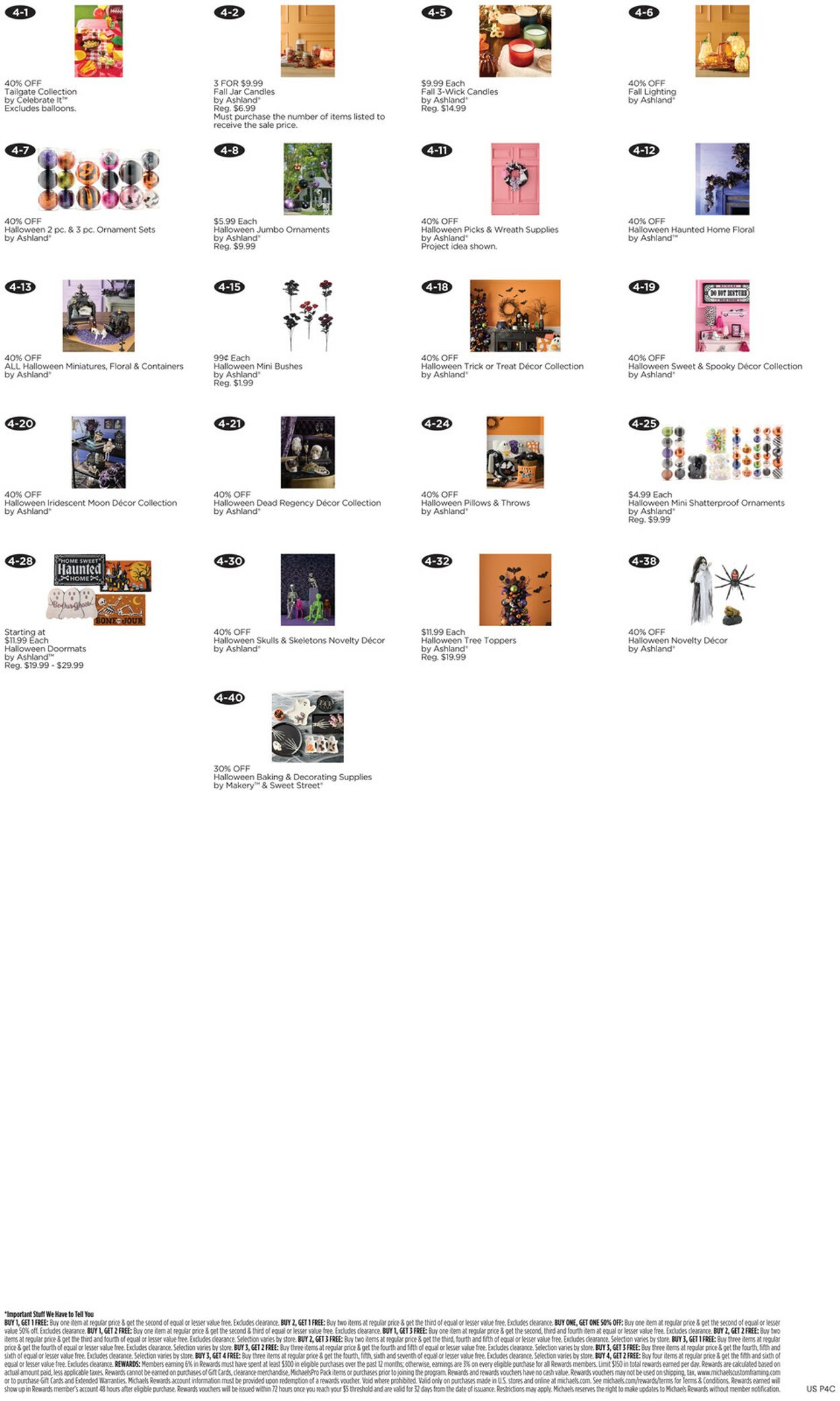 Catalogue Michaels from 08/24/2025