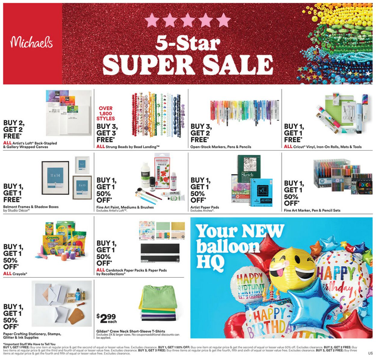 Catalogue Michaels from 08/24/2025