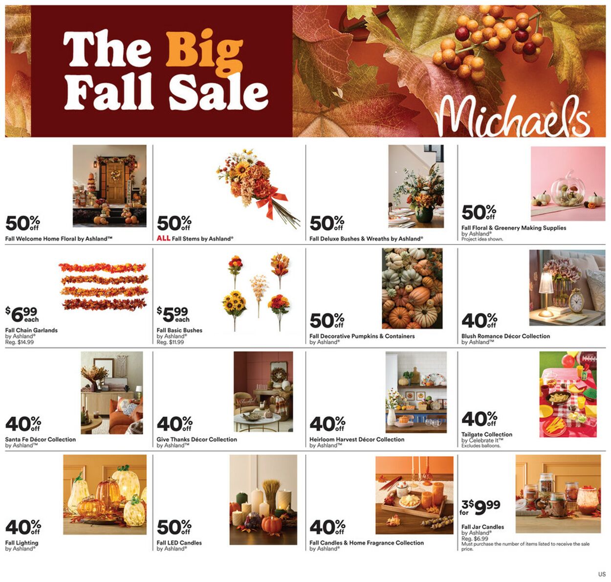 Catalogue Michaels from 08/31/2025
