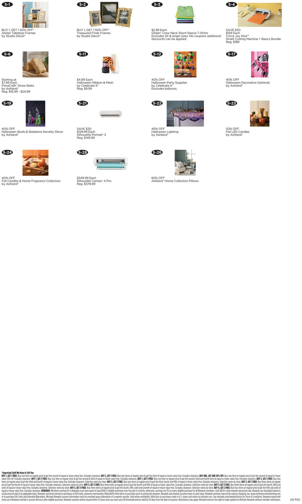 Catalogue Michaels from 08/31/2025