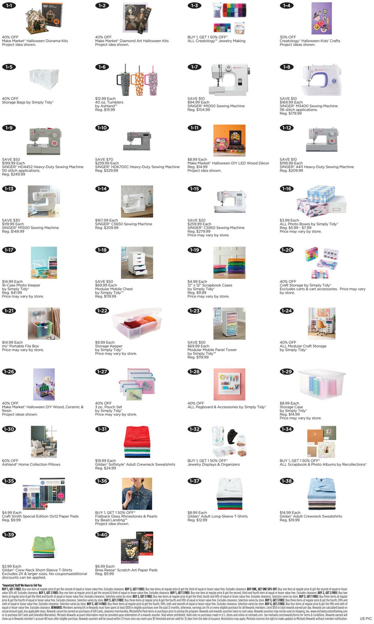 Catalogue Michaels from 09/07/2025