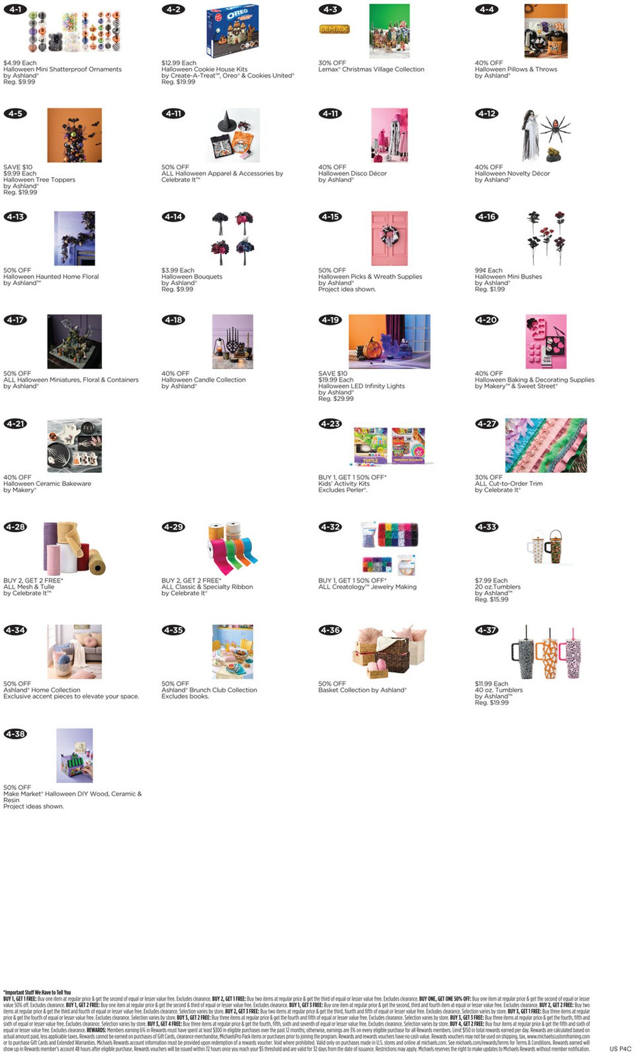 Catalogue Michaels from 09/12/2025
