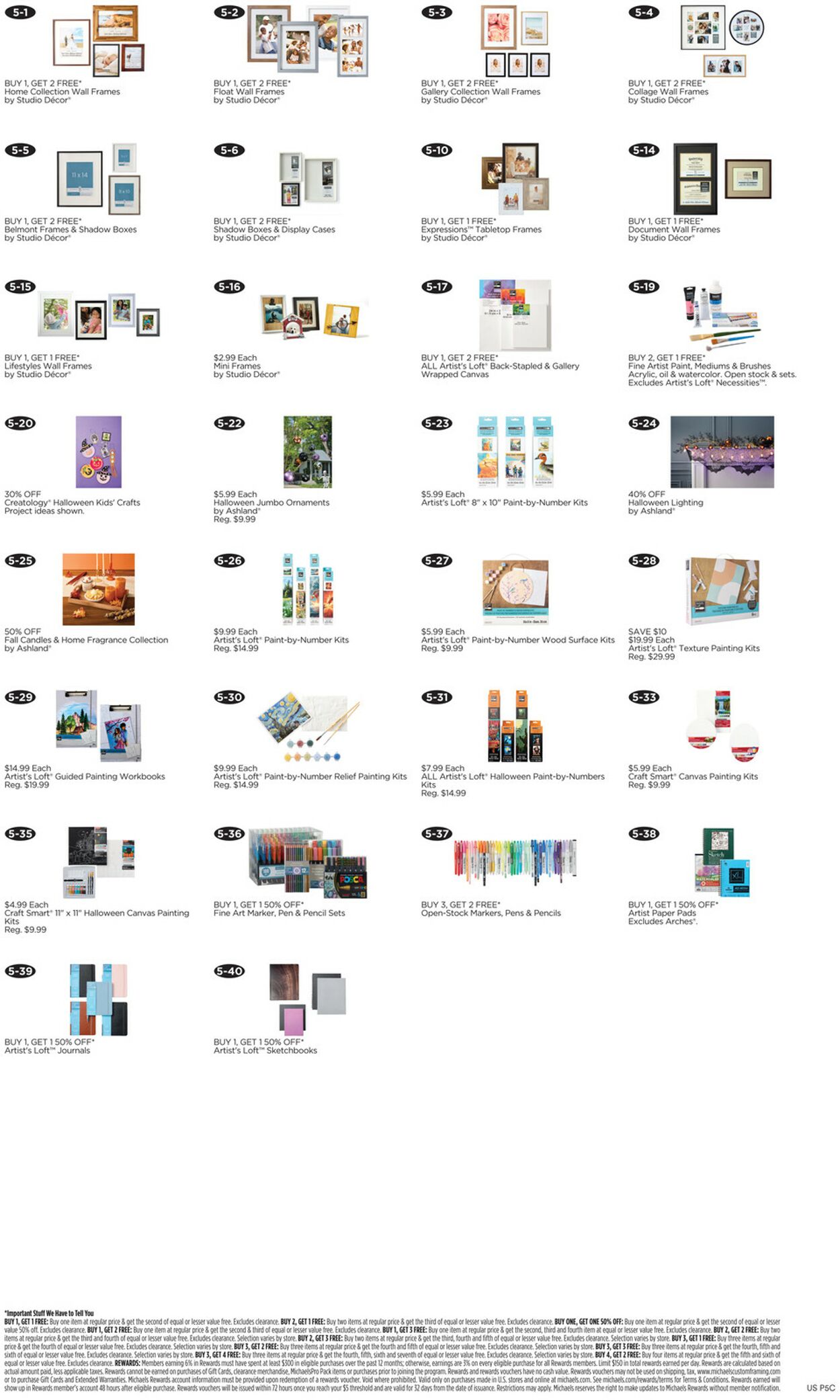 Catalogue Michaels from 09/12/2025