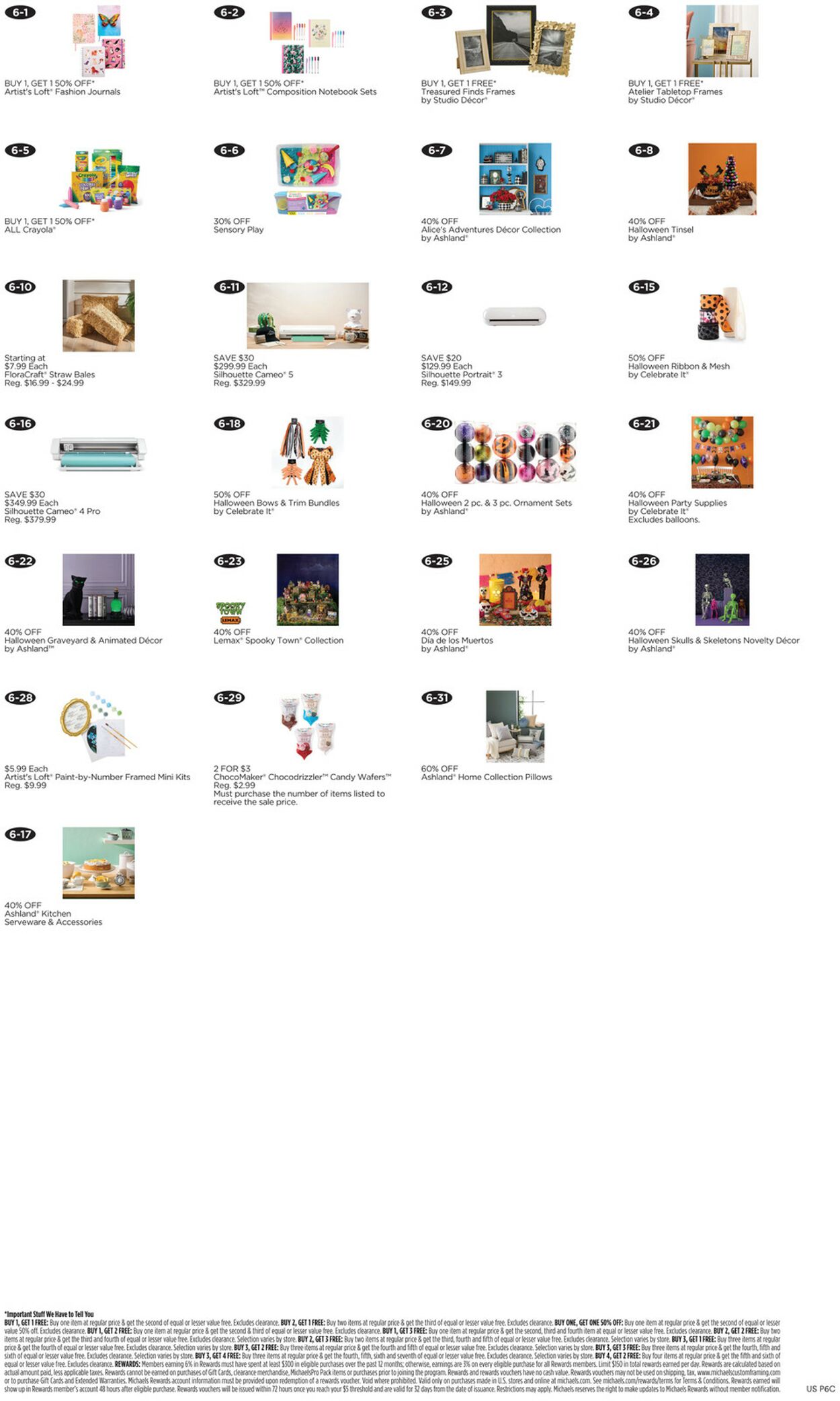 Catalogue Michaels from 09/12/2025