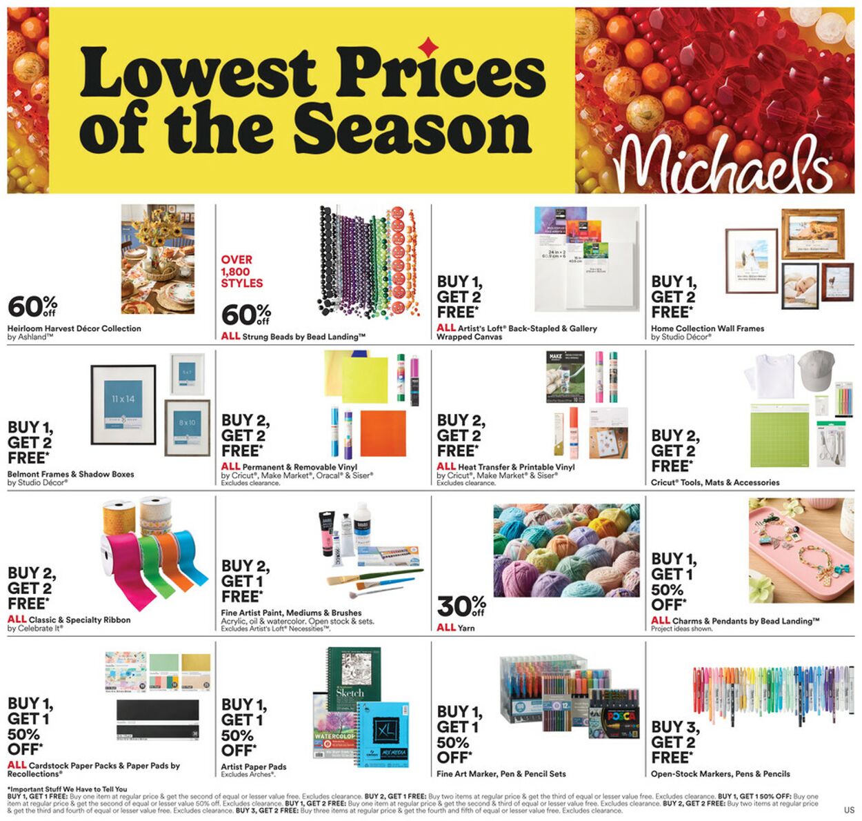 Catalogue Michaels from 09/12/2025