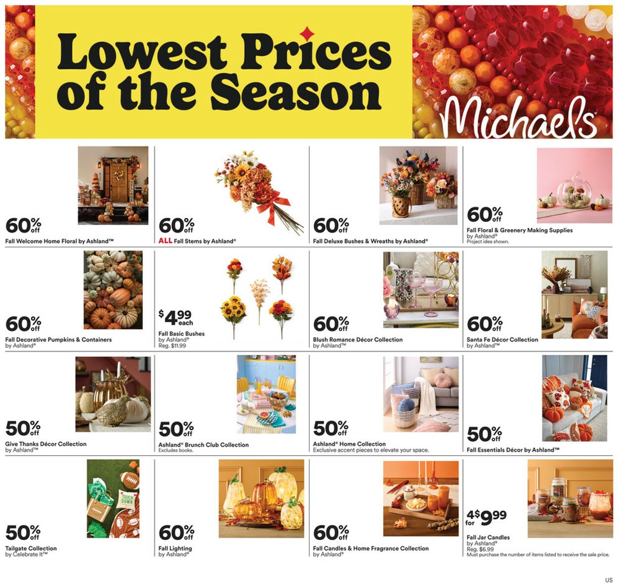 Catalogue Michaels from 09/12/2025