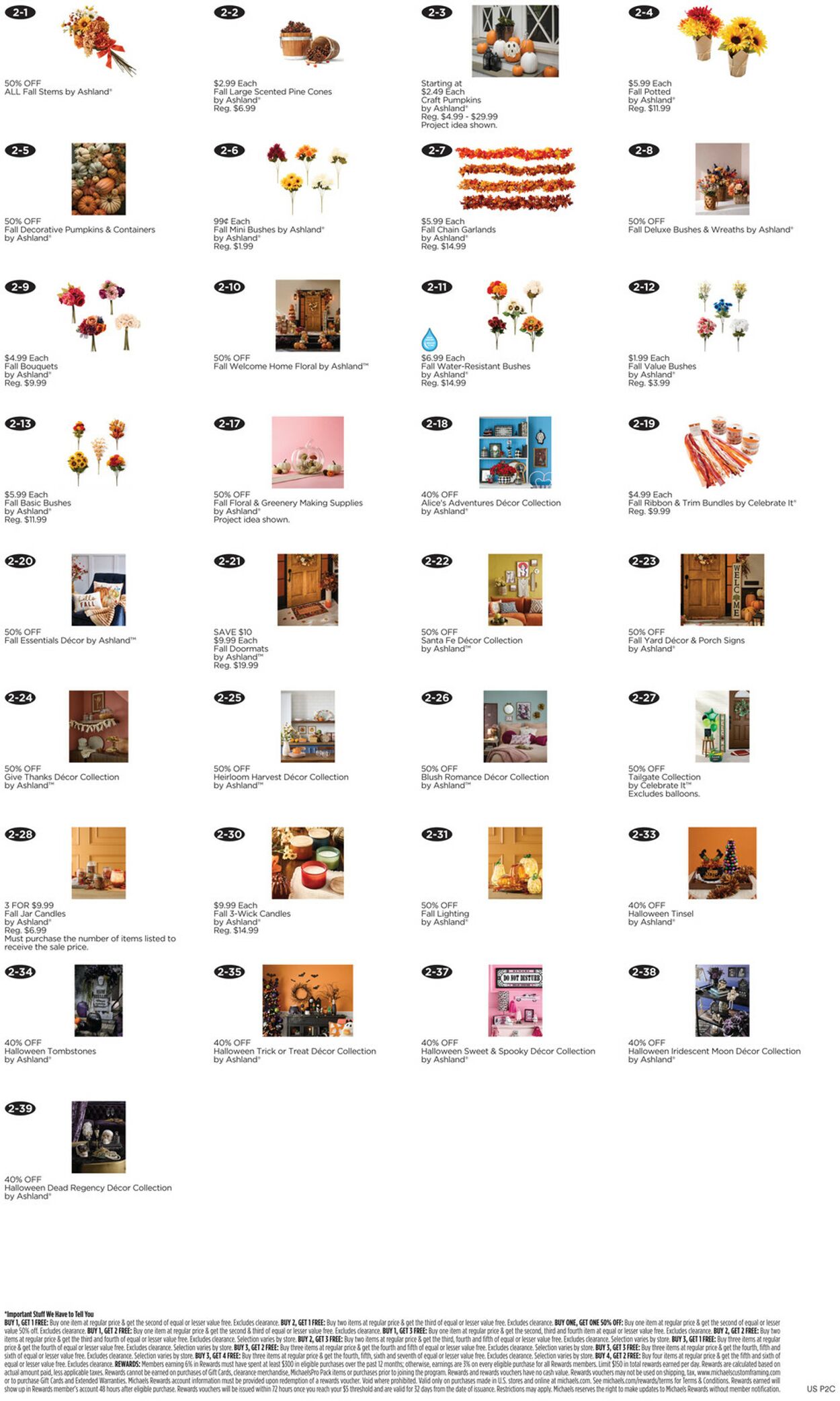 Catalogue Michaels from 09/22/2025