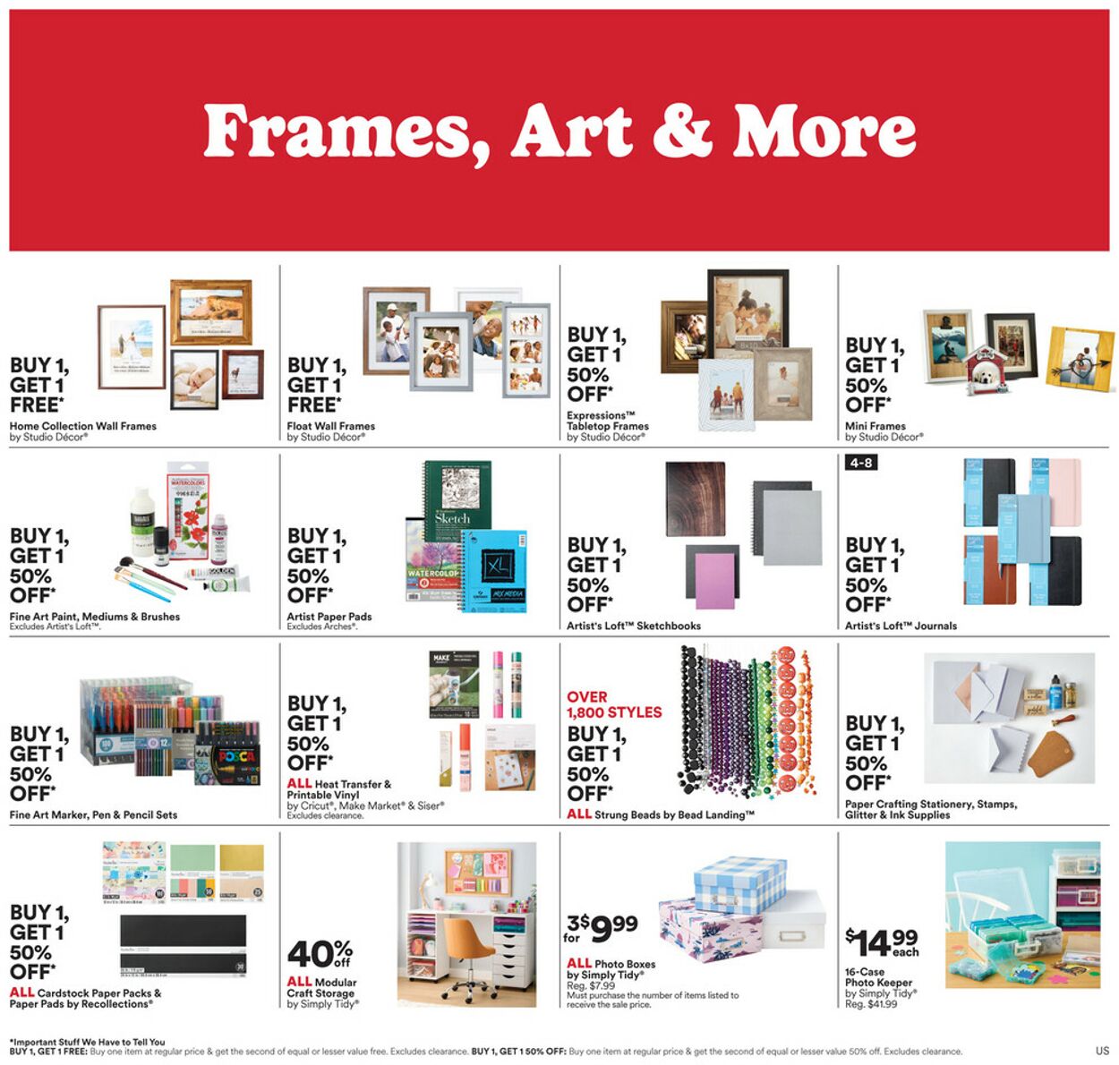 Catalogue Michaels from 09/28/2025