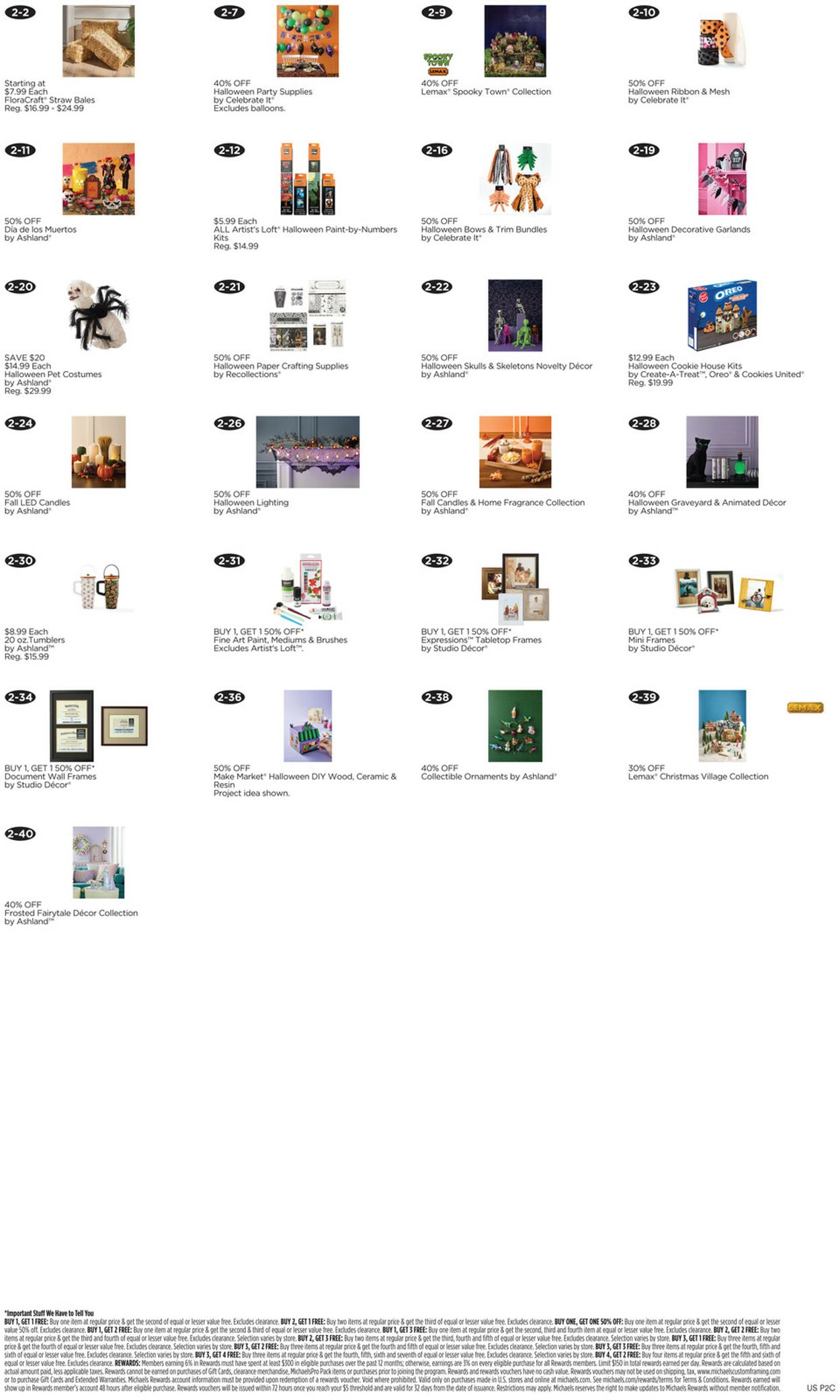 Catalogue Michaels from 09/28/2025