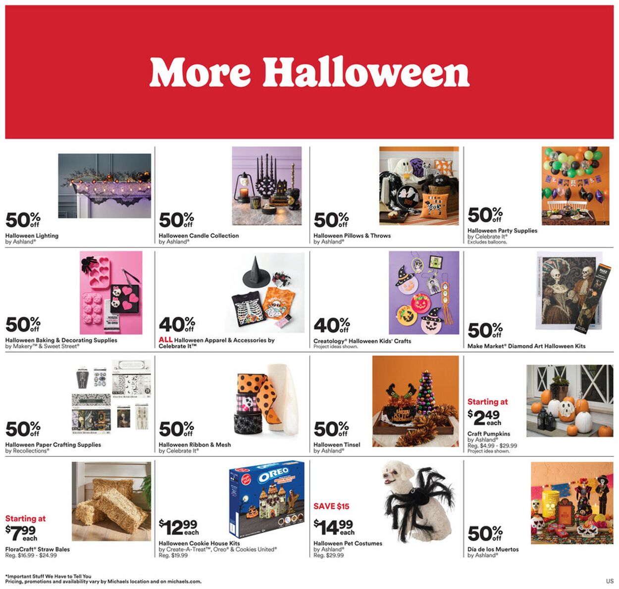 Catalogue Michaels from 10/05/2025