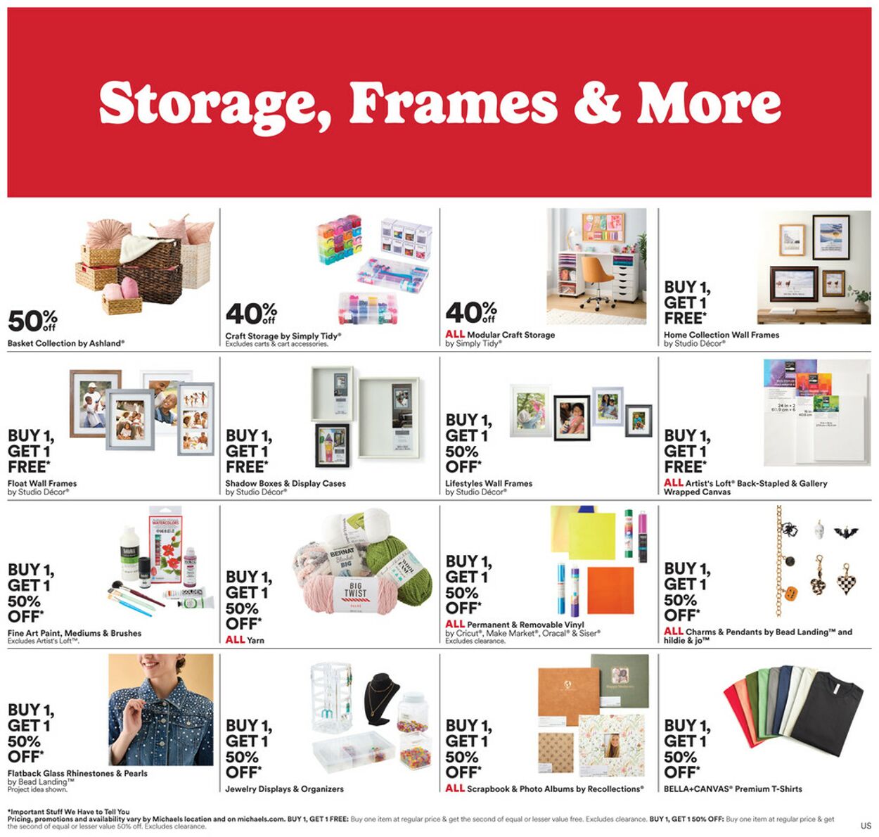 Catalogue Michaels from 10/05/2025