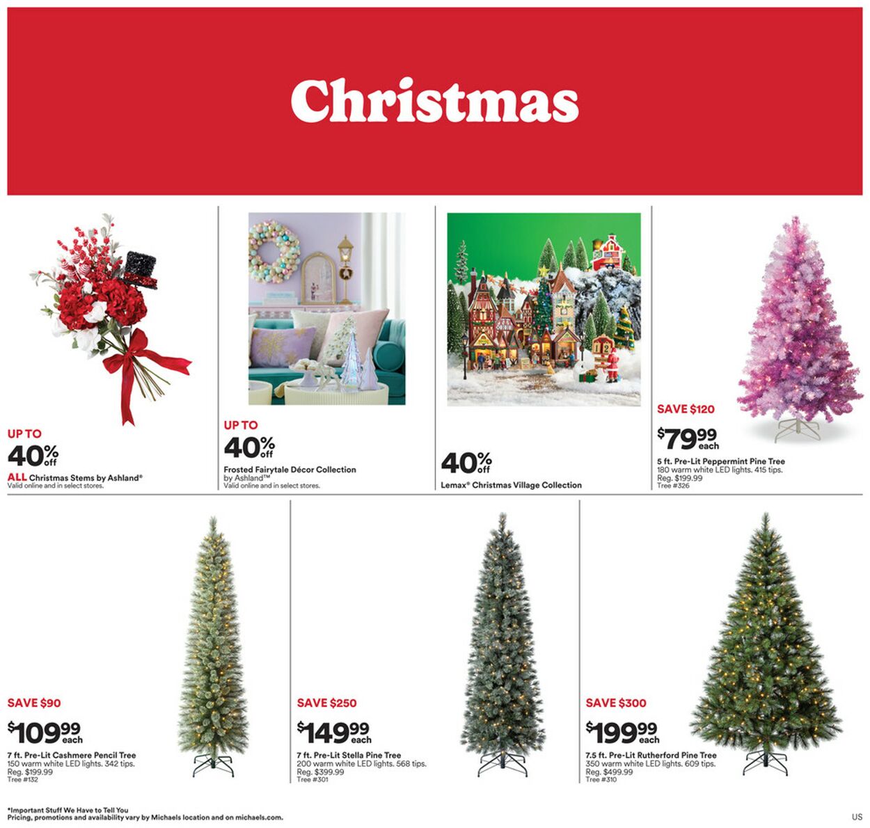 Catalogue Michaels from 10/05/2025
