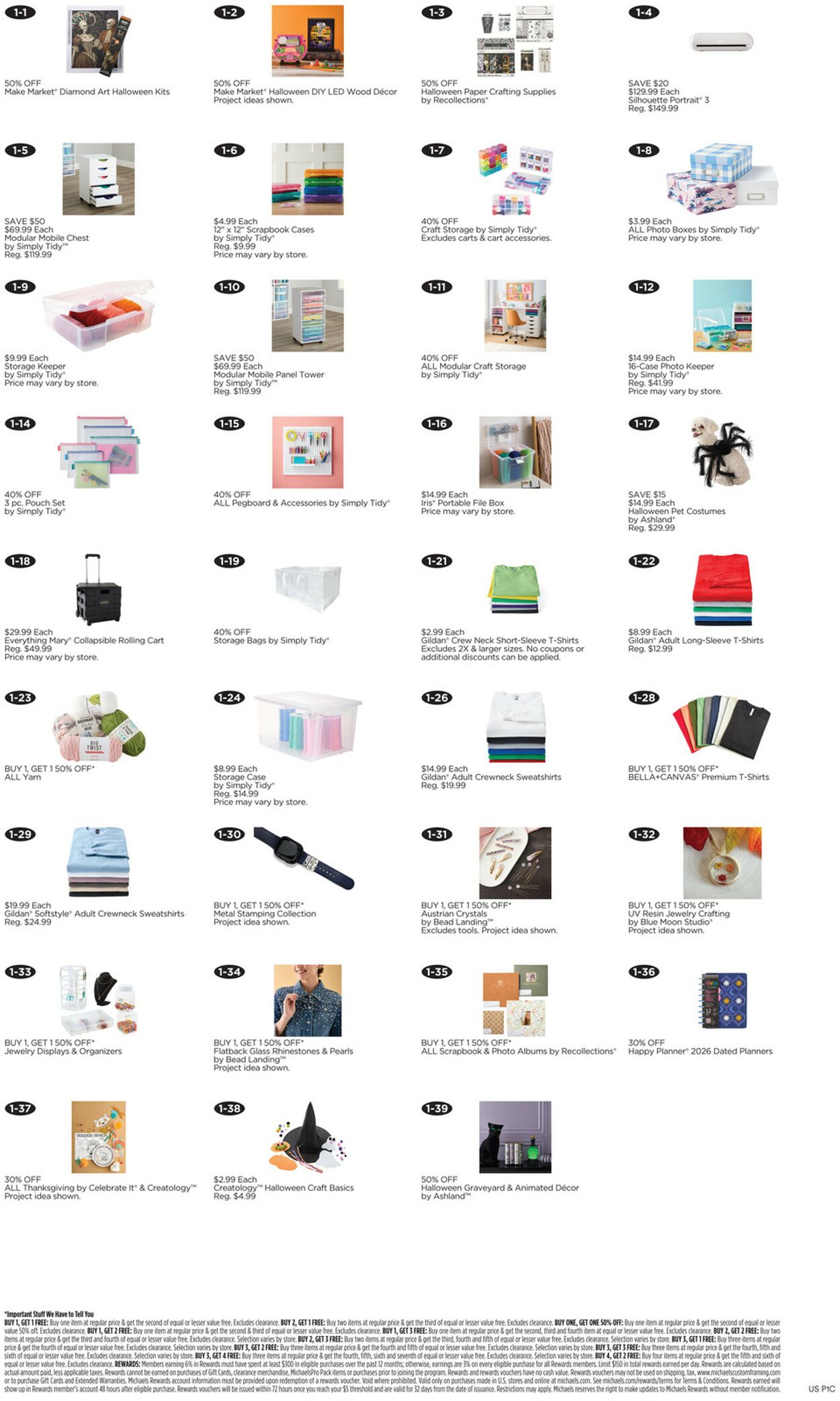 Catalogue Michaels from 10/05/2025