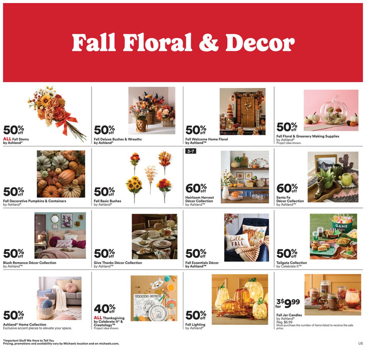 Catalogue Michaels from 10/12/2025