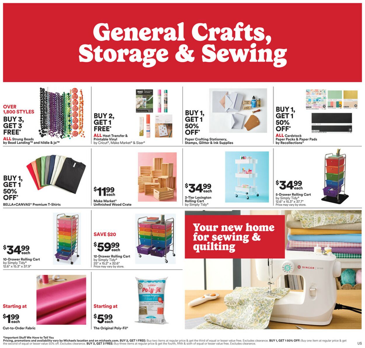 Catalogue Michaels from 10/12/2025